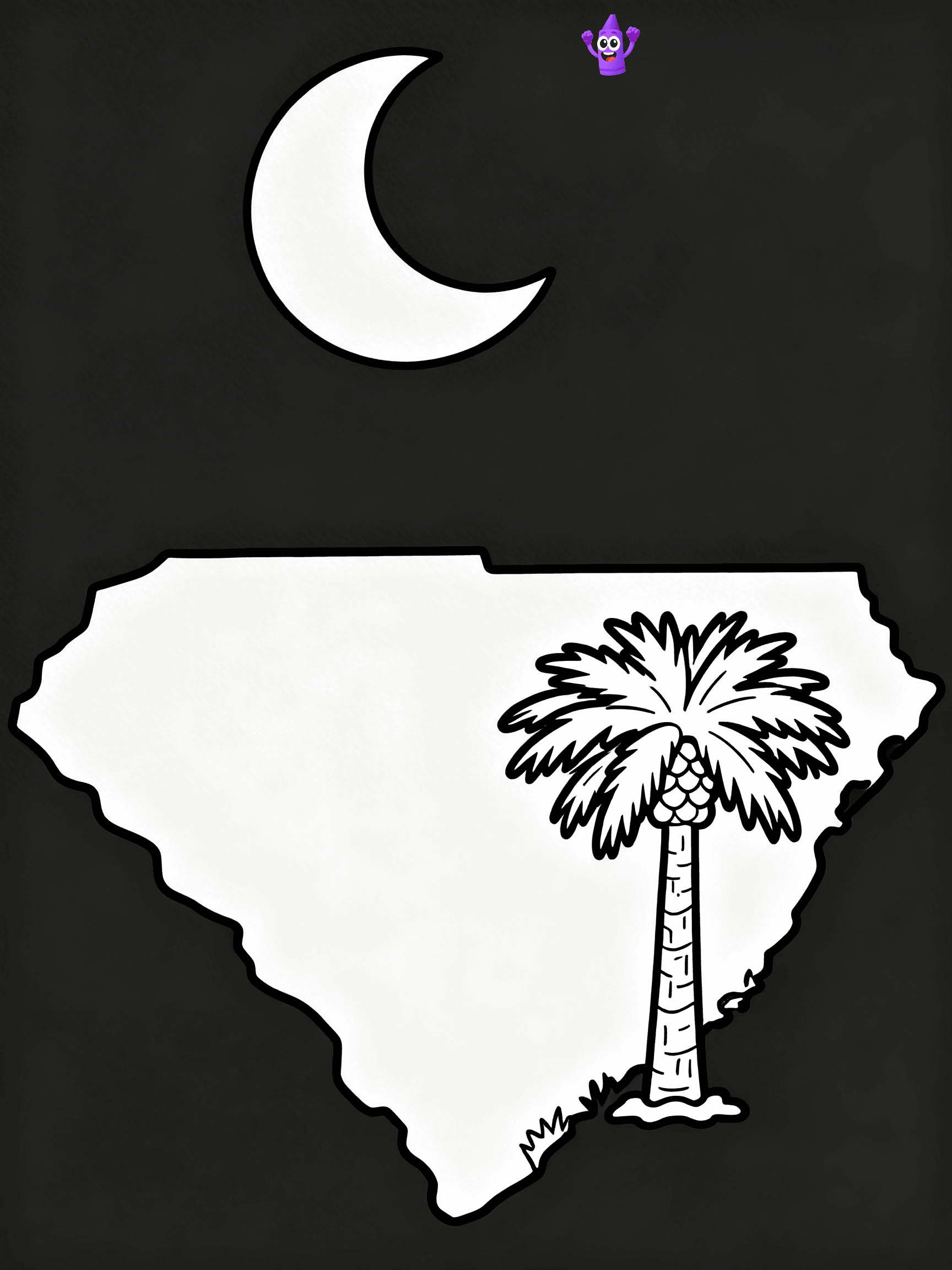 50 States Coloring Pages - 43