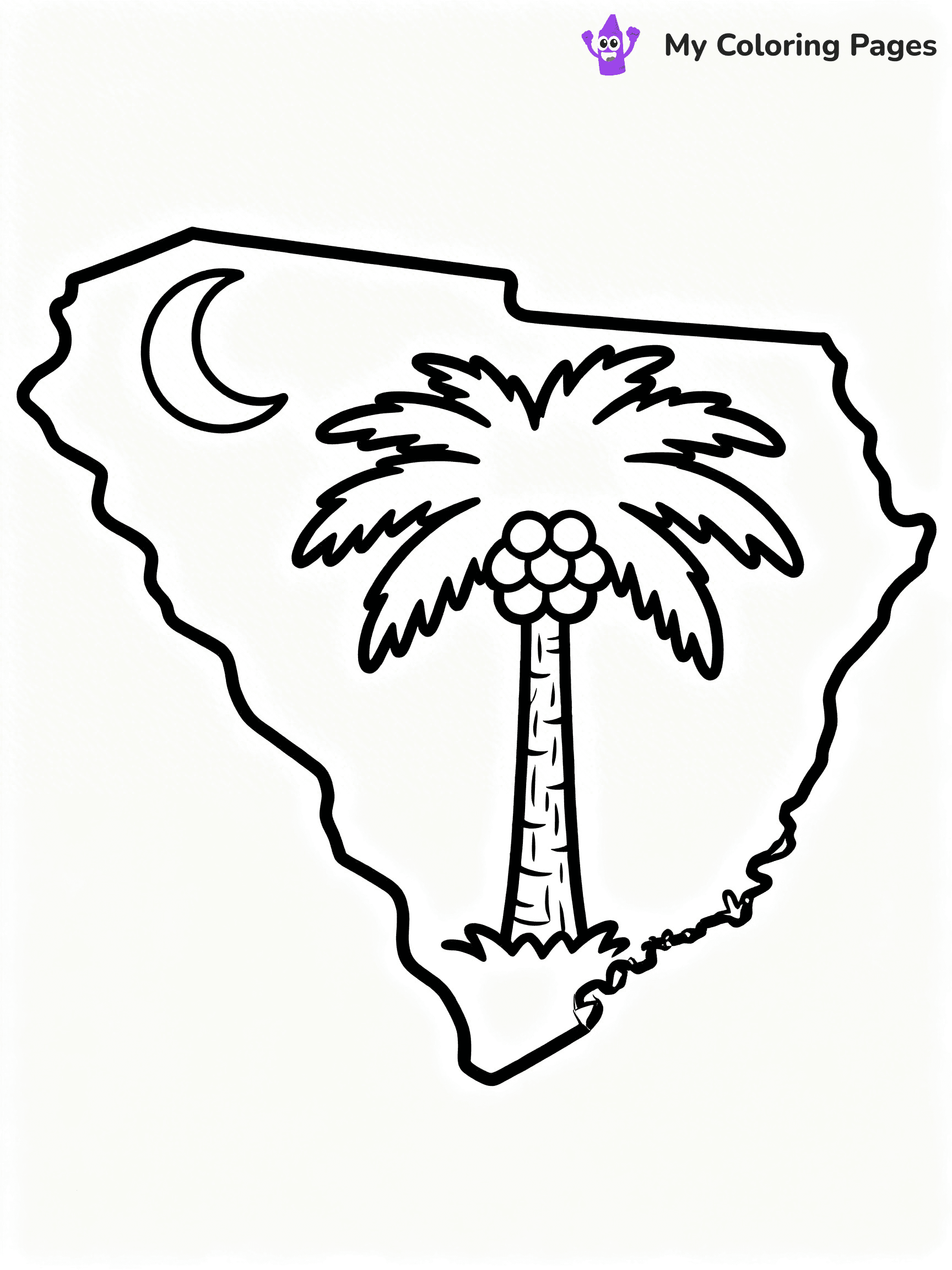 50 States Coloring Pages - 41