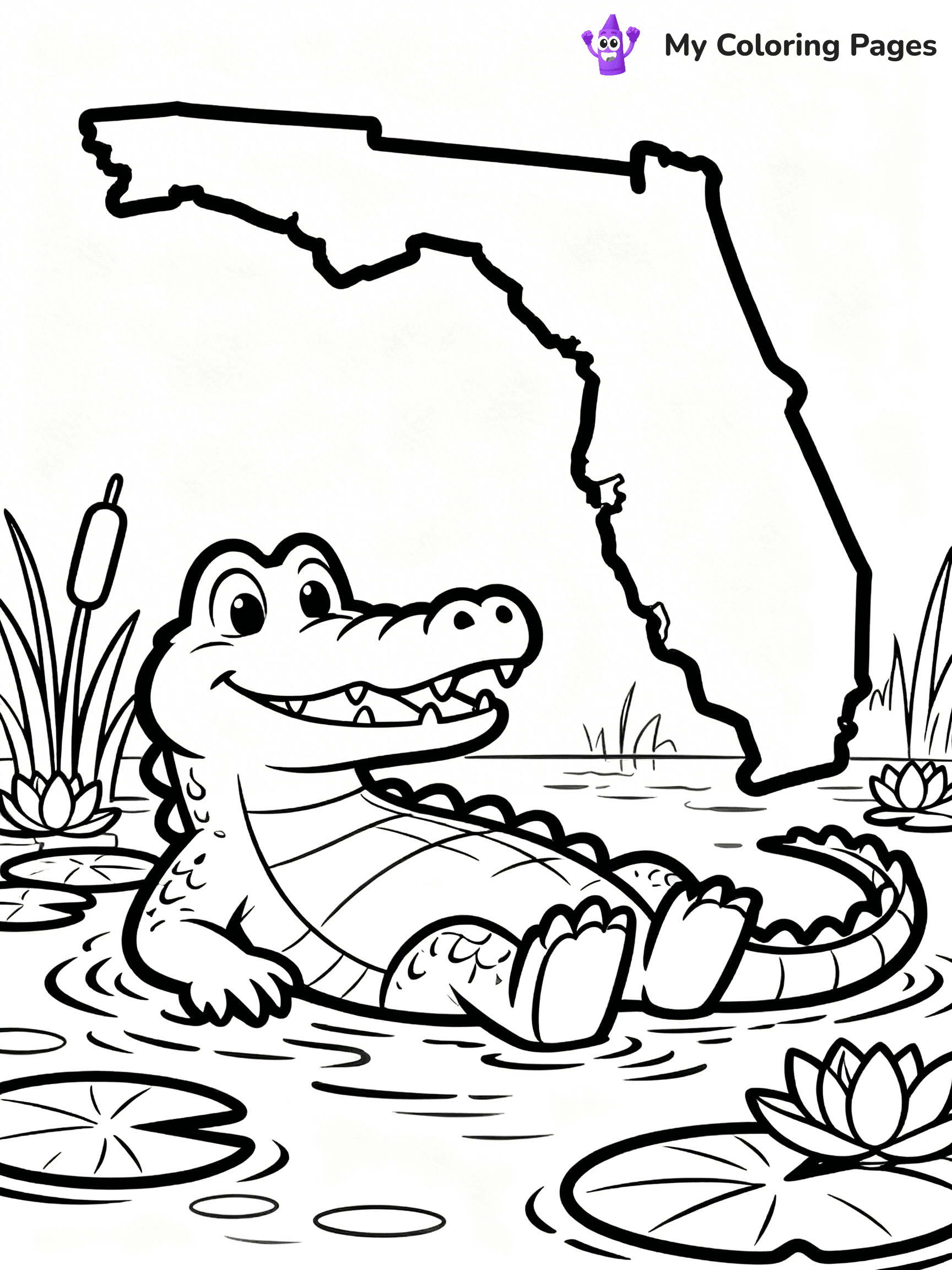 50 States Coloring Pages - 37