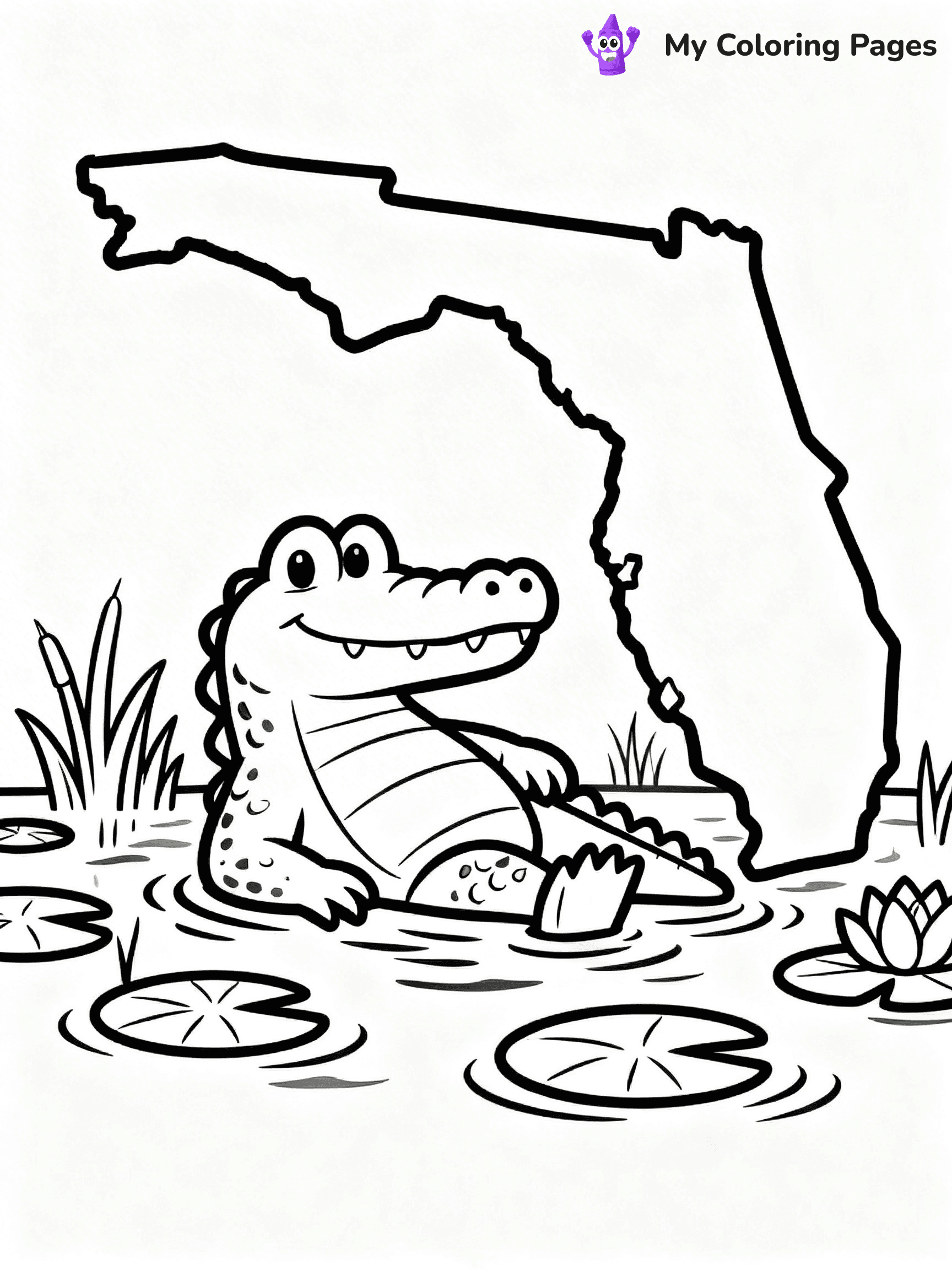 50 States Coloring Pages - 35