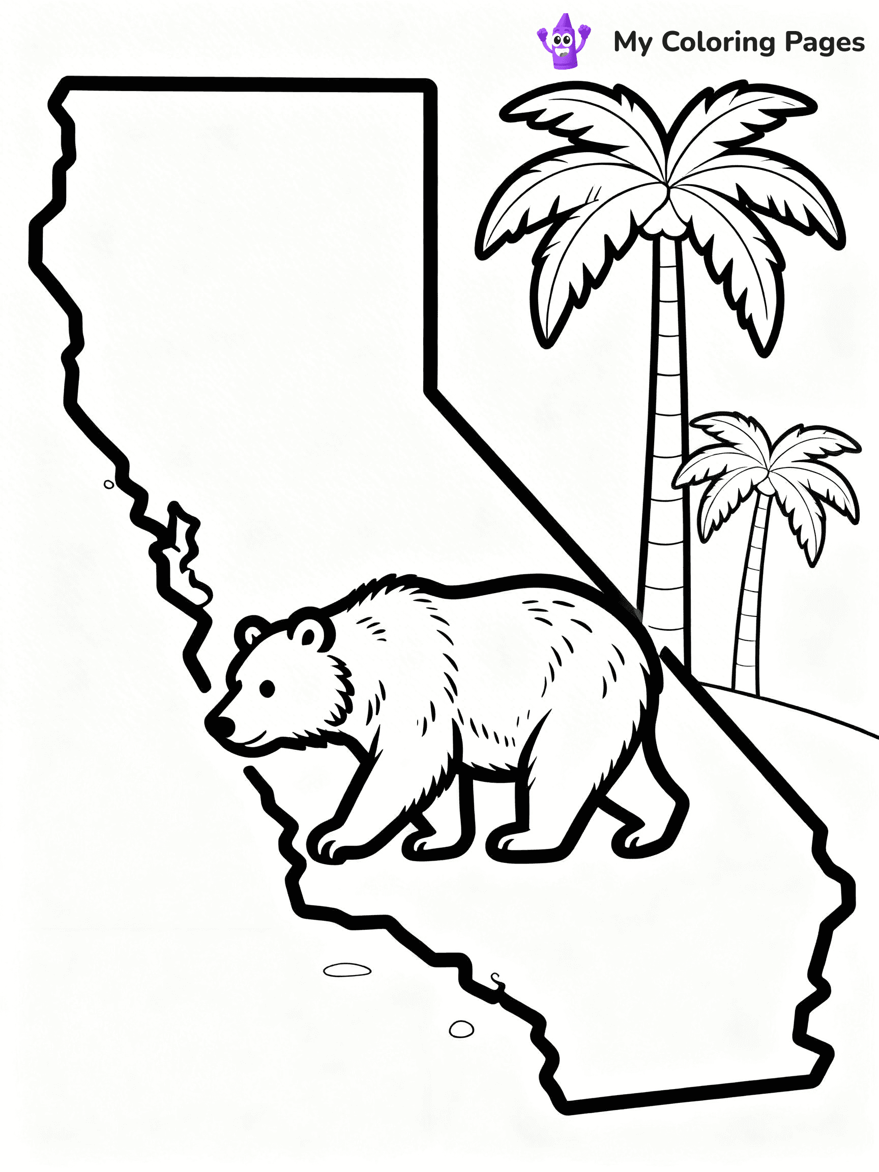 50 States Coloring Pages - 32