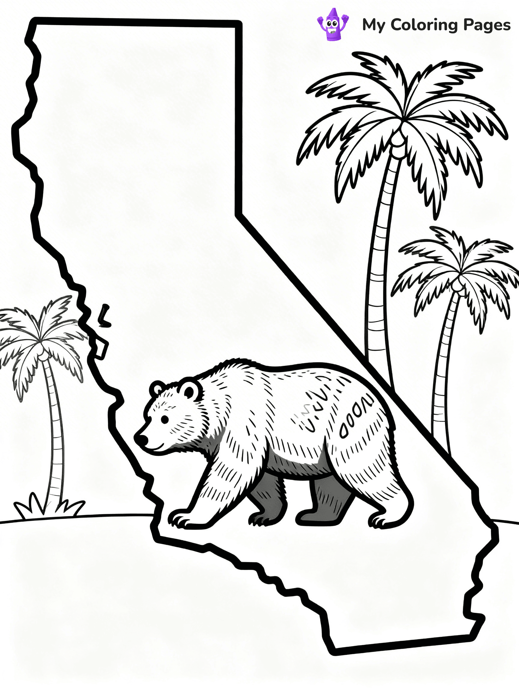 50 States Coloring Pages - 31