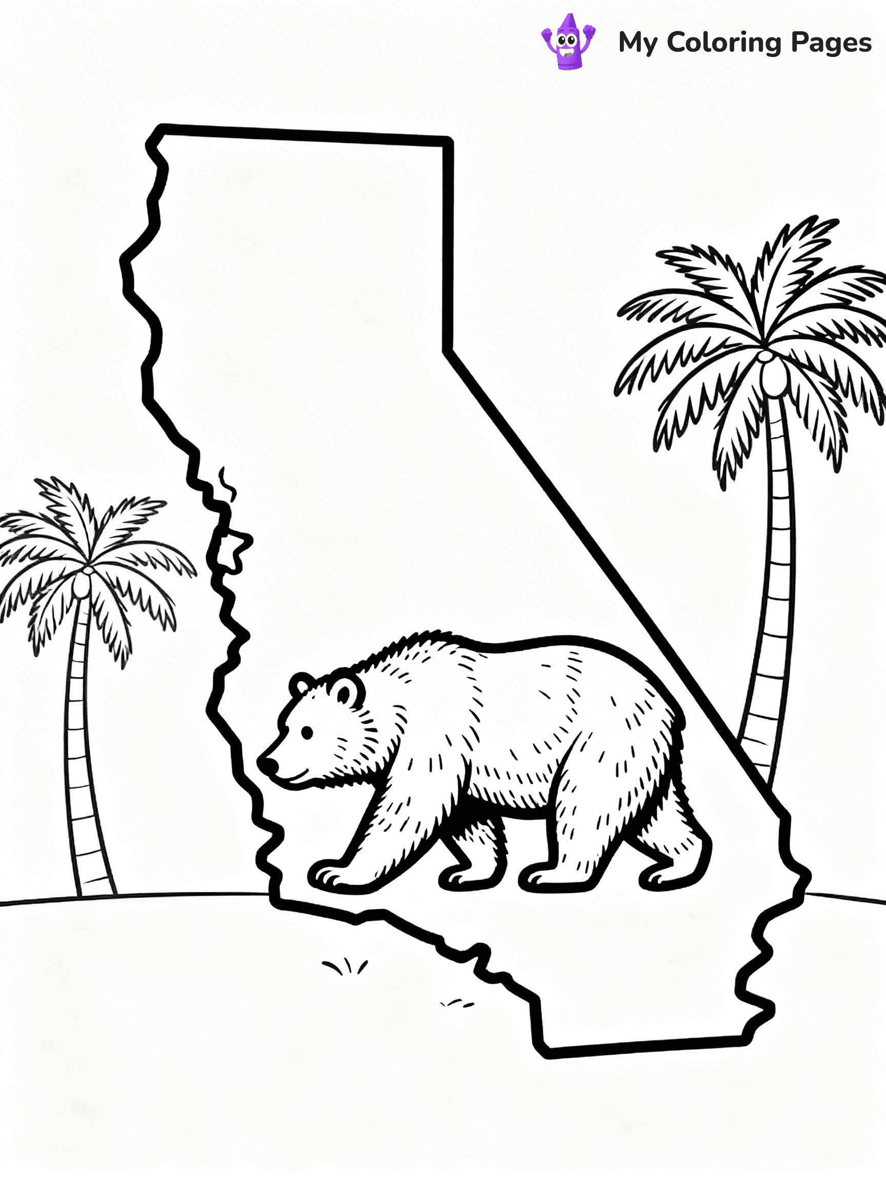 50 States Coloring Pages - 30