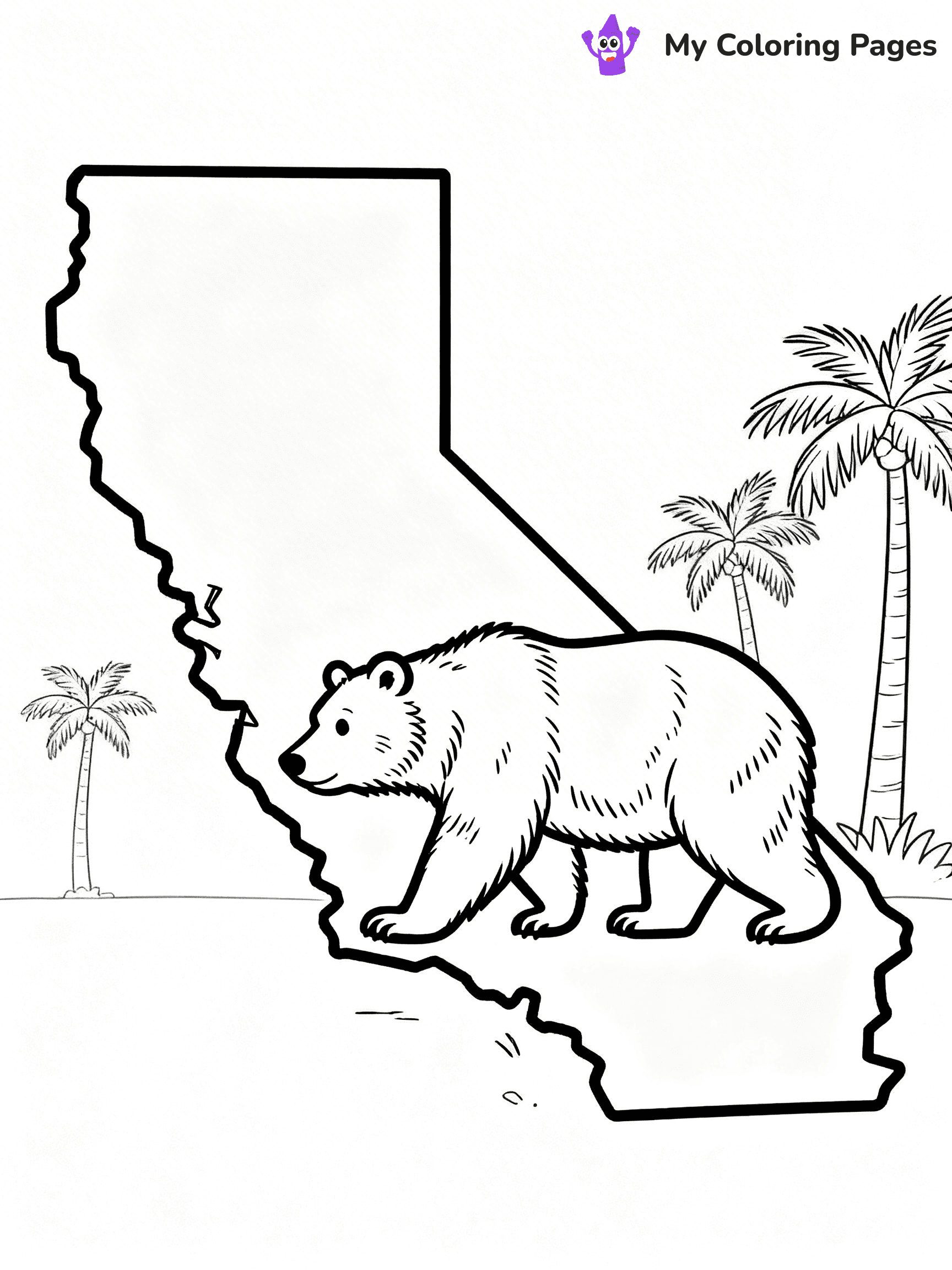 50 States Coloring Pages - 29