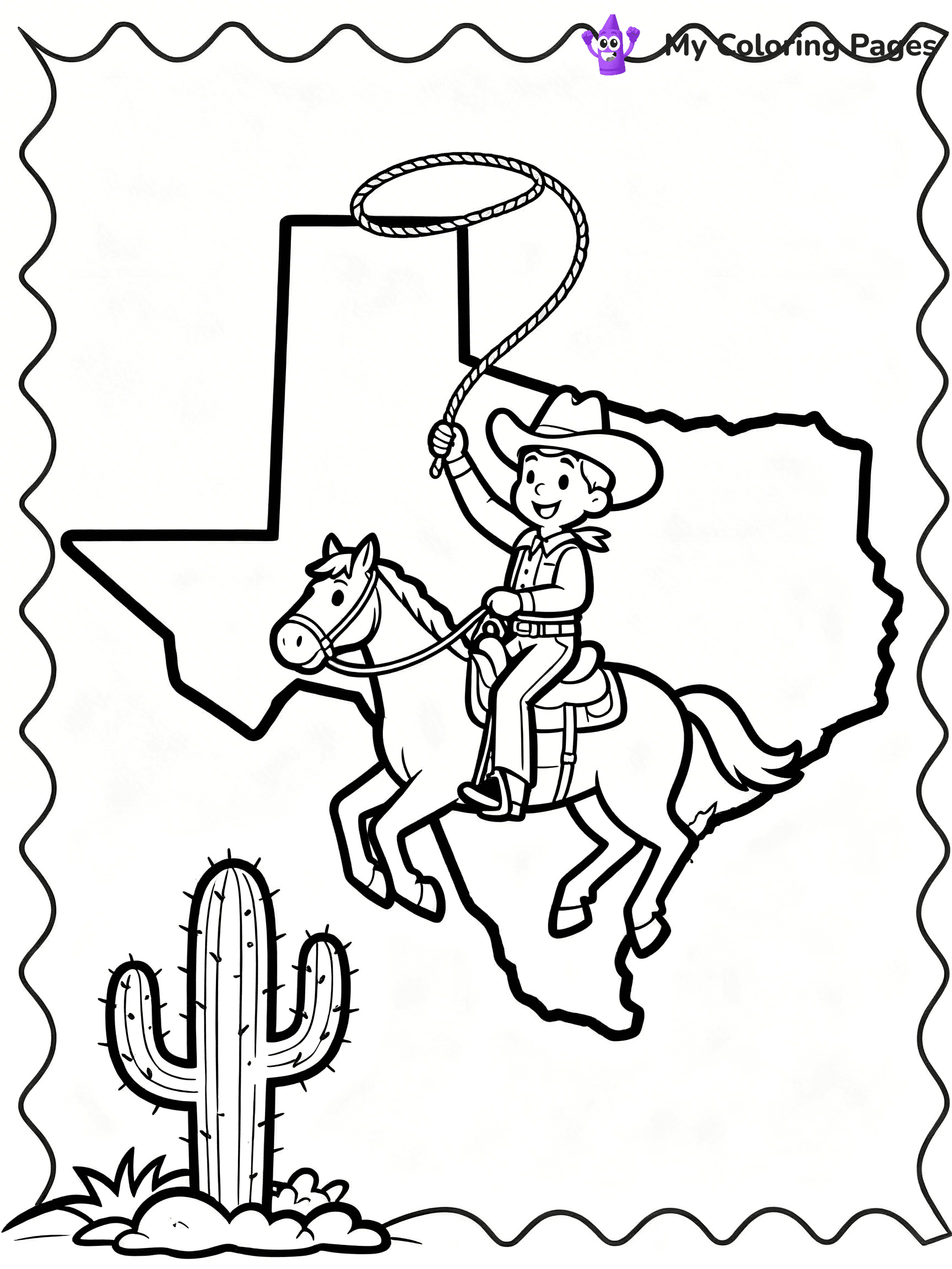 50 States Coloring Pages - 28