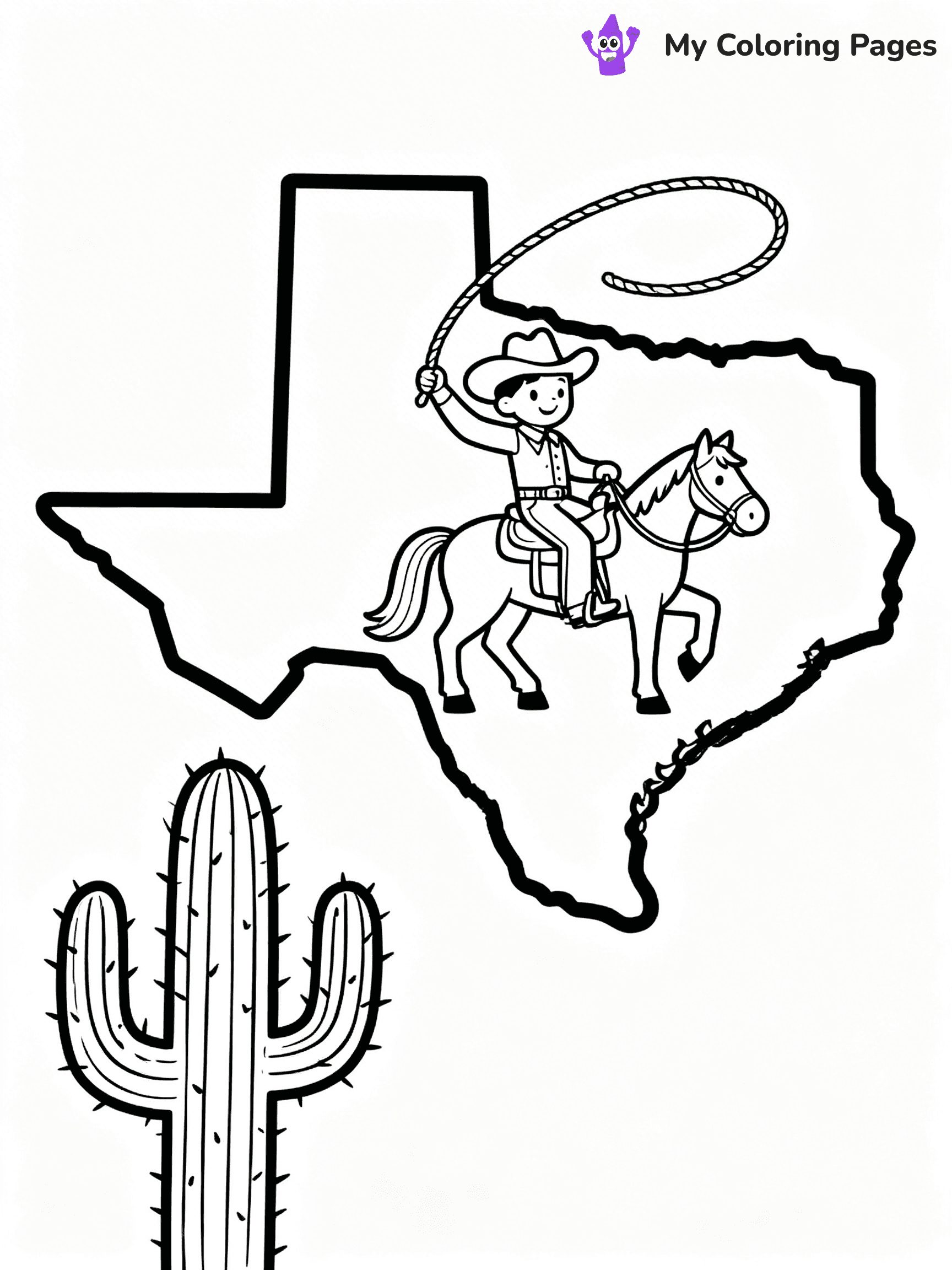 50 States Coloring Pages - 26