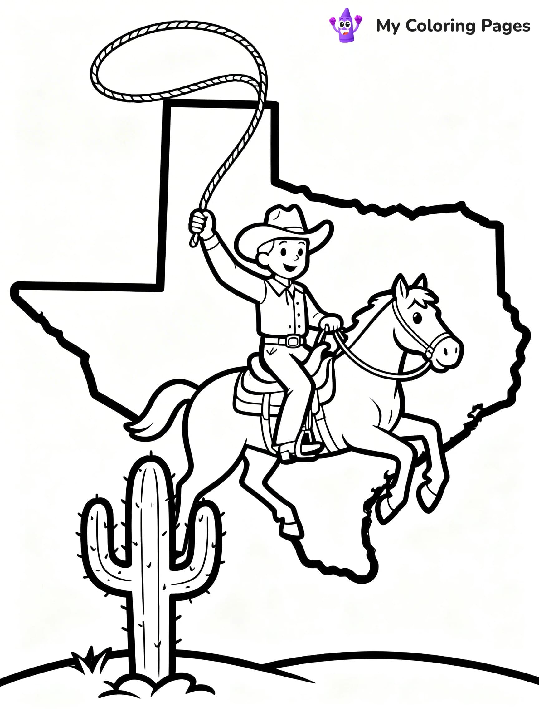 50 States Coloring Pages - 24