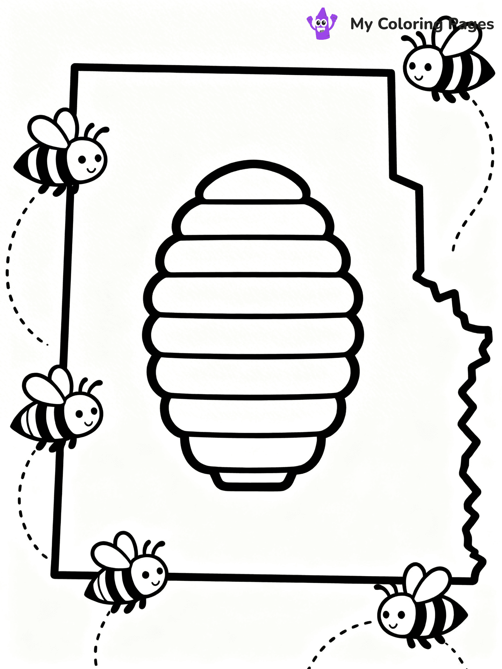 50 States Coloring Pages - 13