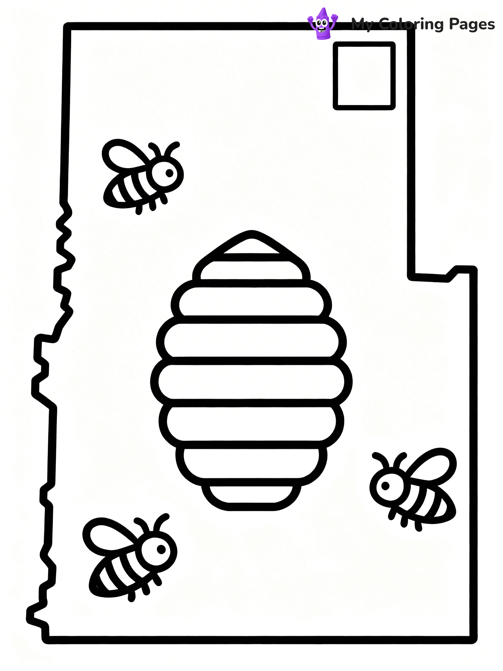 50 States Coloring Pages - 11