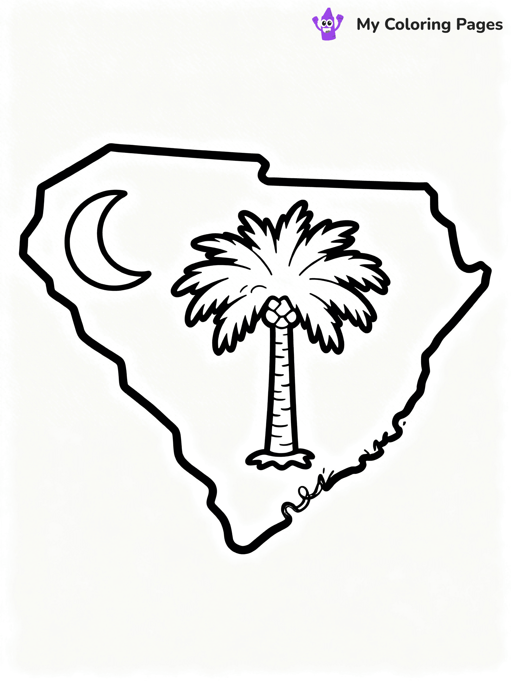 50 States Coloring Pages - 9