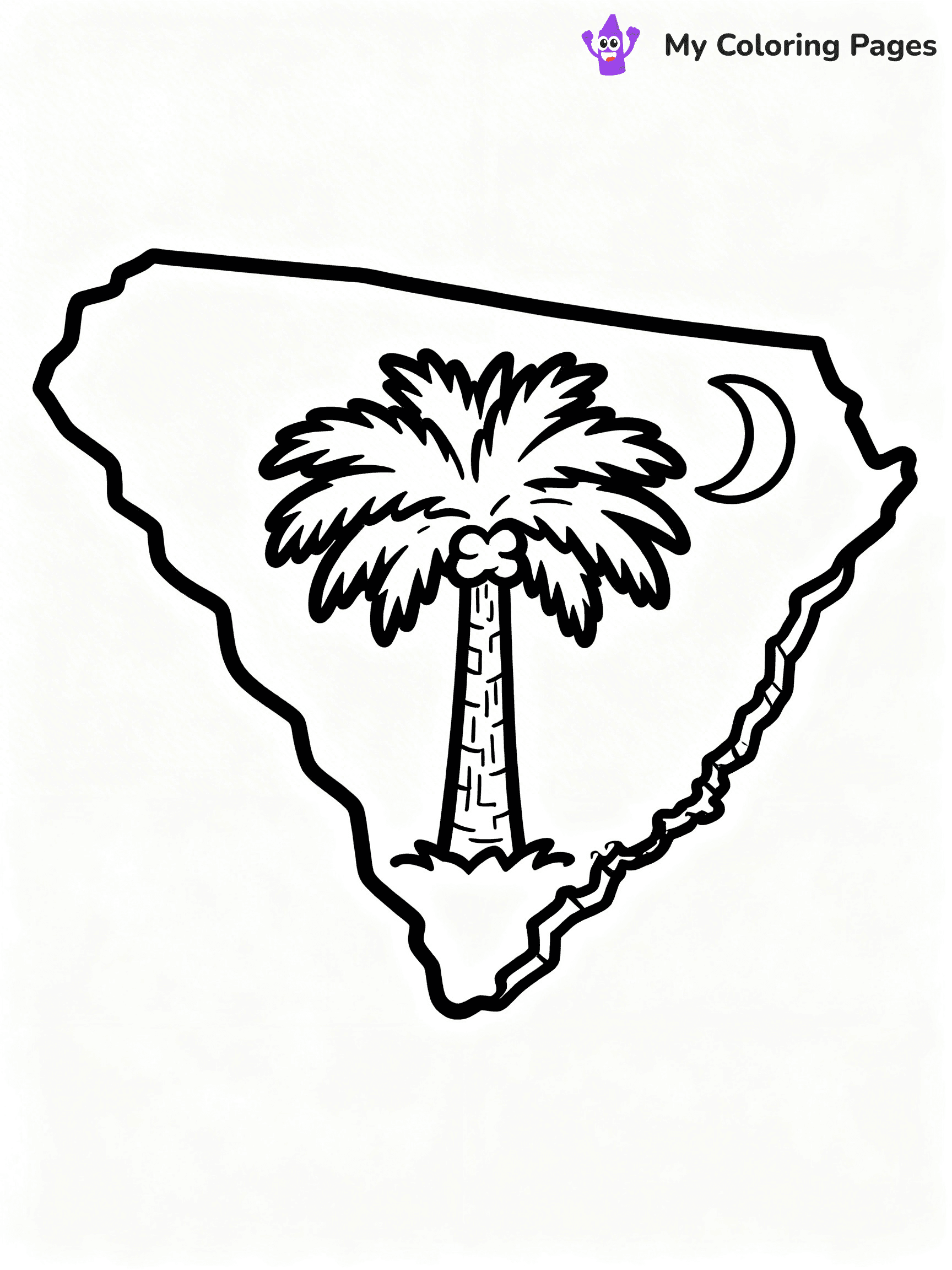 50 States Coloring Pages - 7
