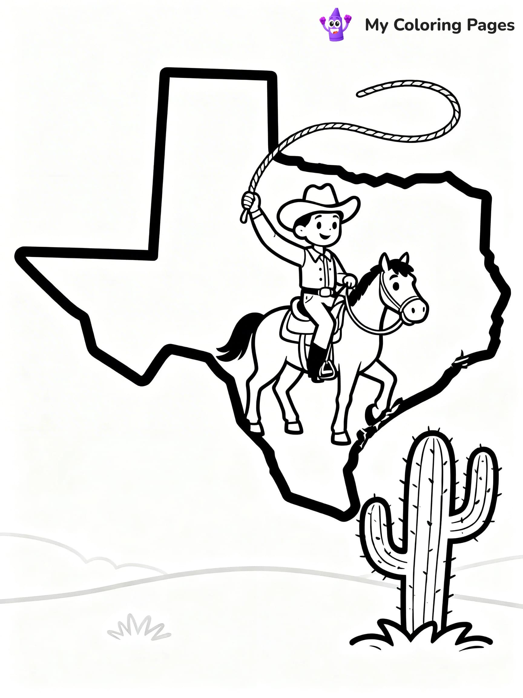 50 States Coloring Pages - 2