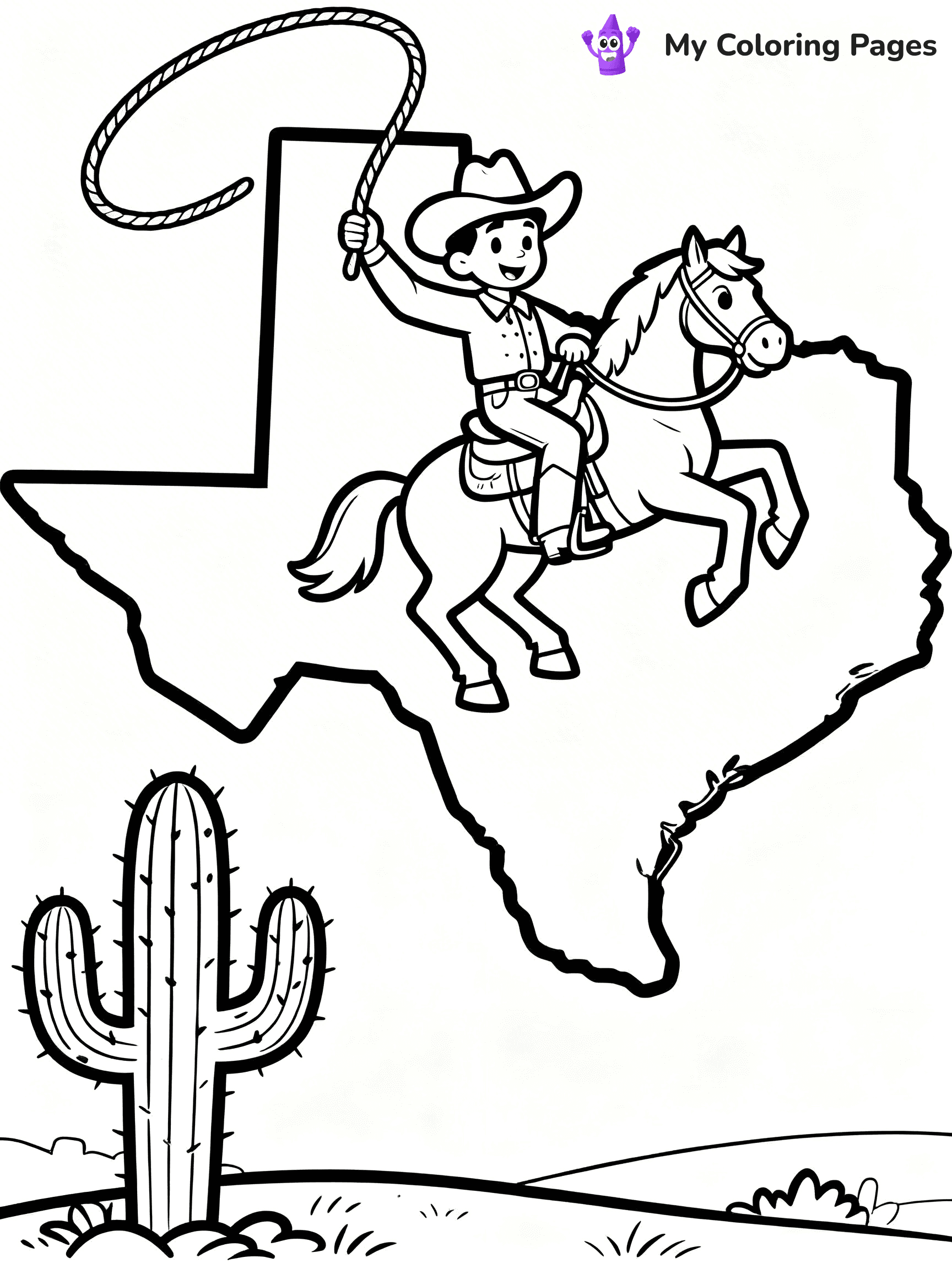 50 States Coloring Pages - 1