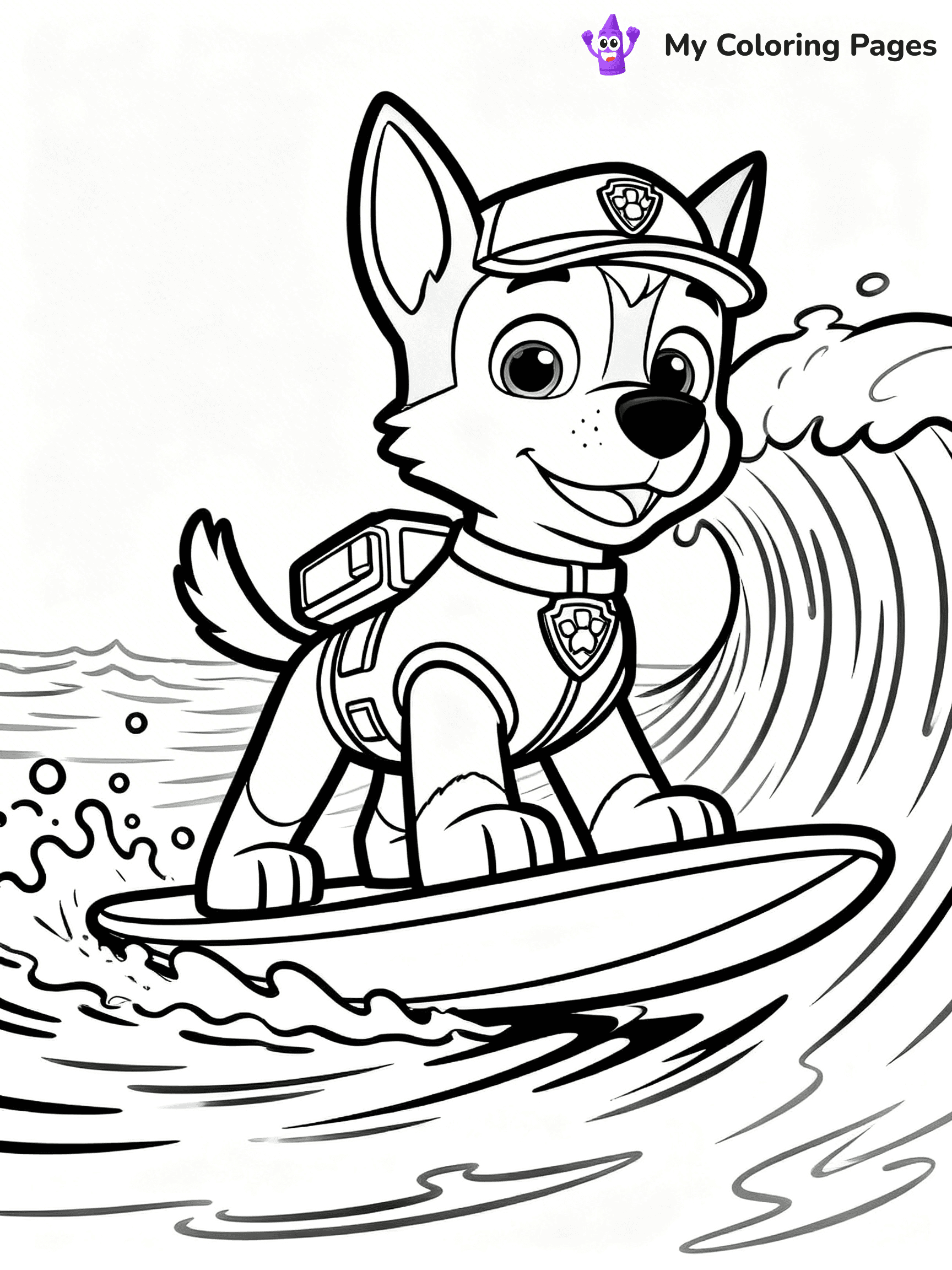 Chase Coloring Pages - 18