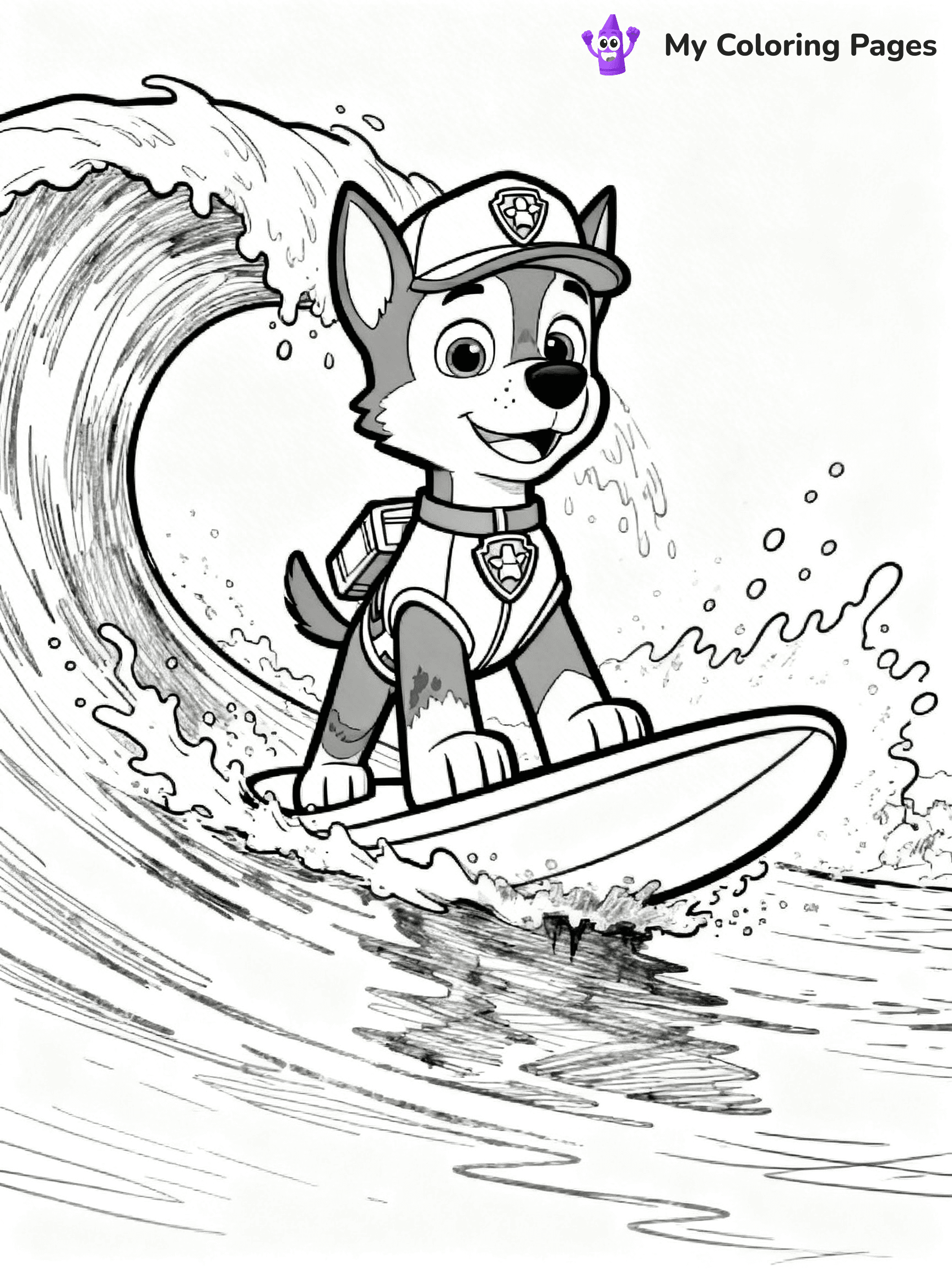 Chase Coloring Pages - 17