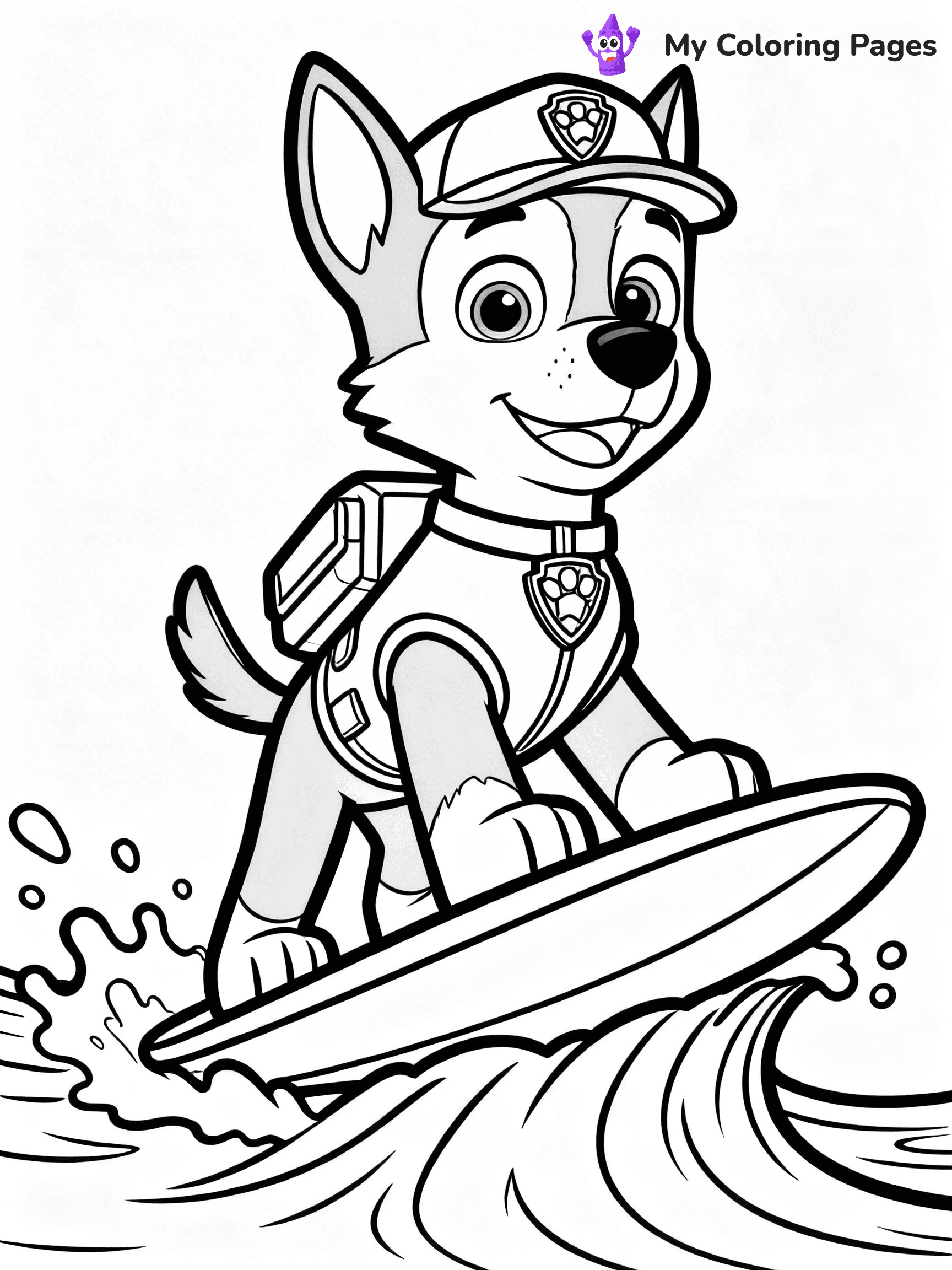 Chase Coloring Pages - 16