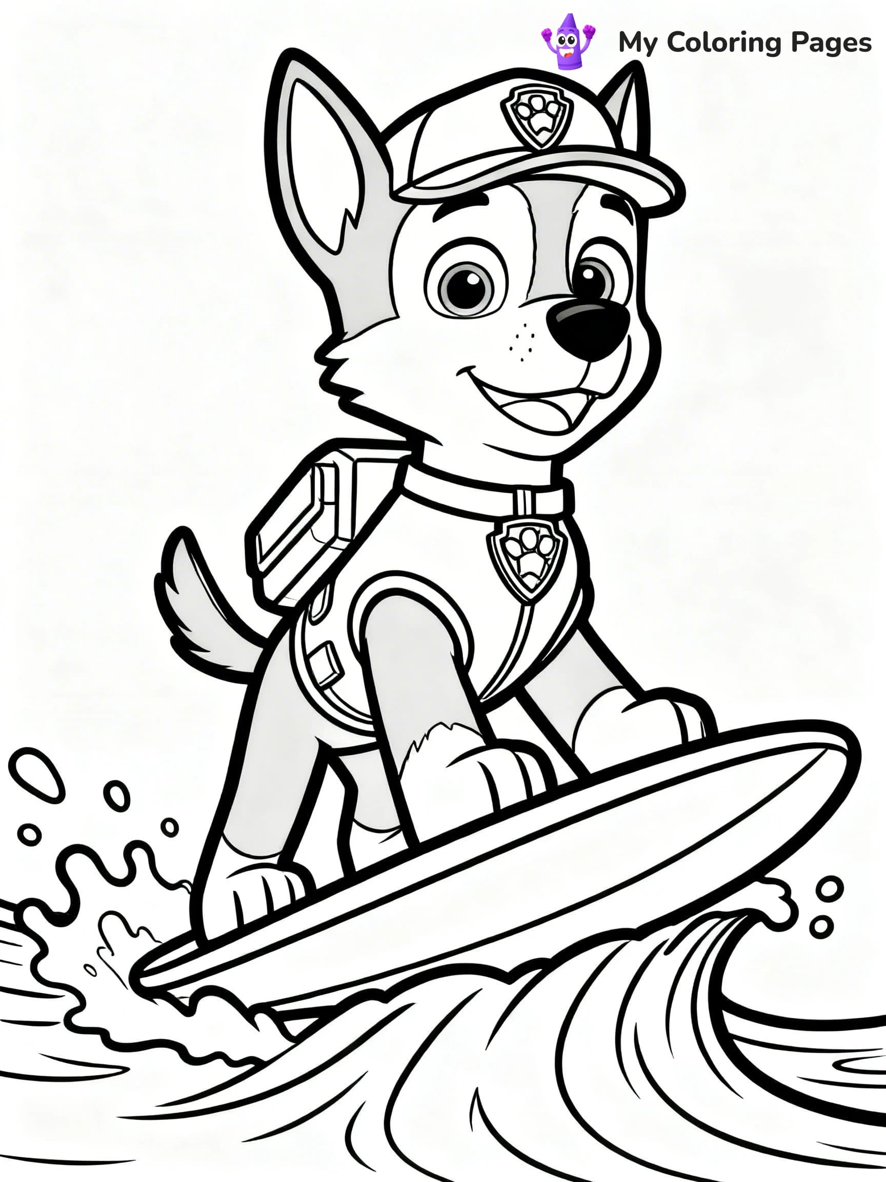 Chase Coloring Pages - 16