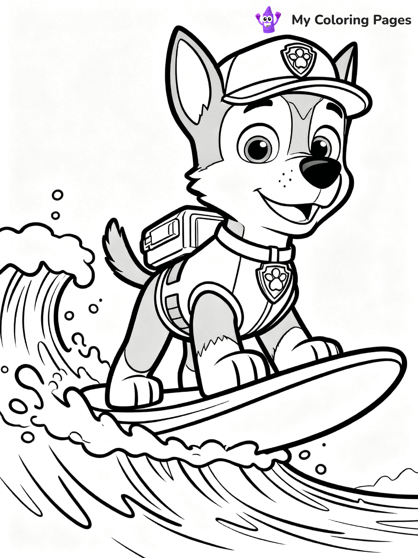Chase Coloring Pages - 15