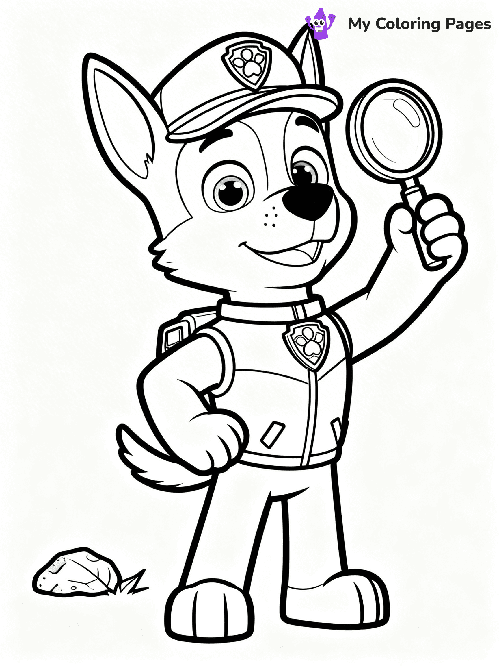 Chase Coloring Pages - 14