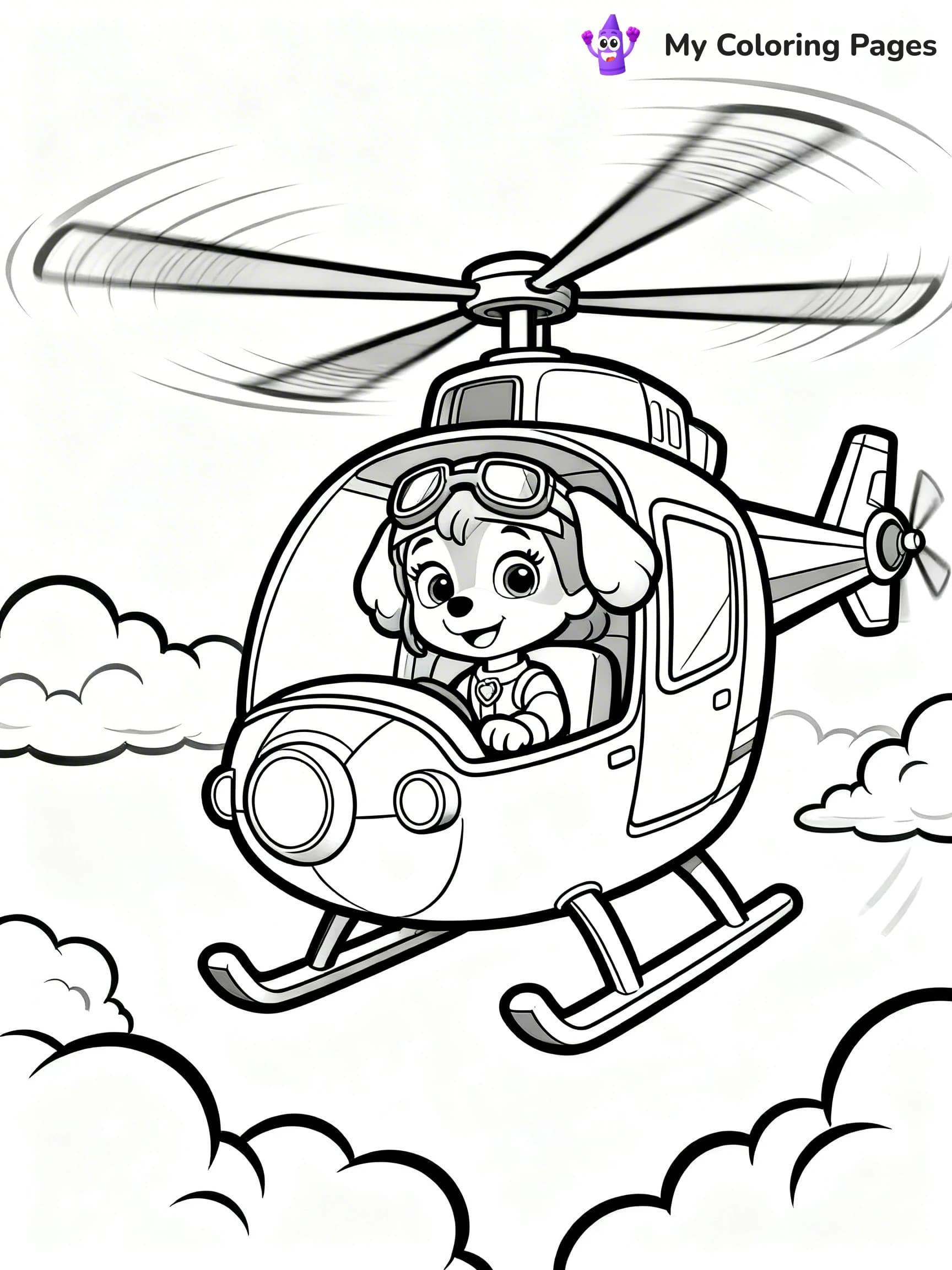 Chase Coloring Pages - 10