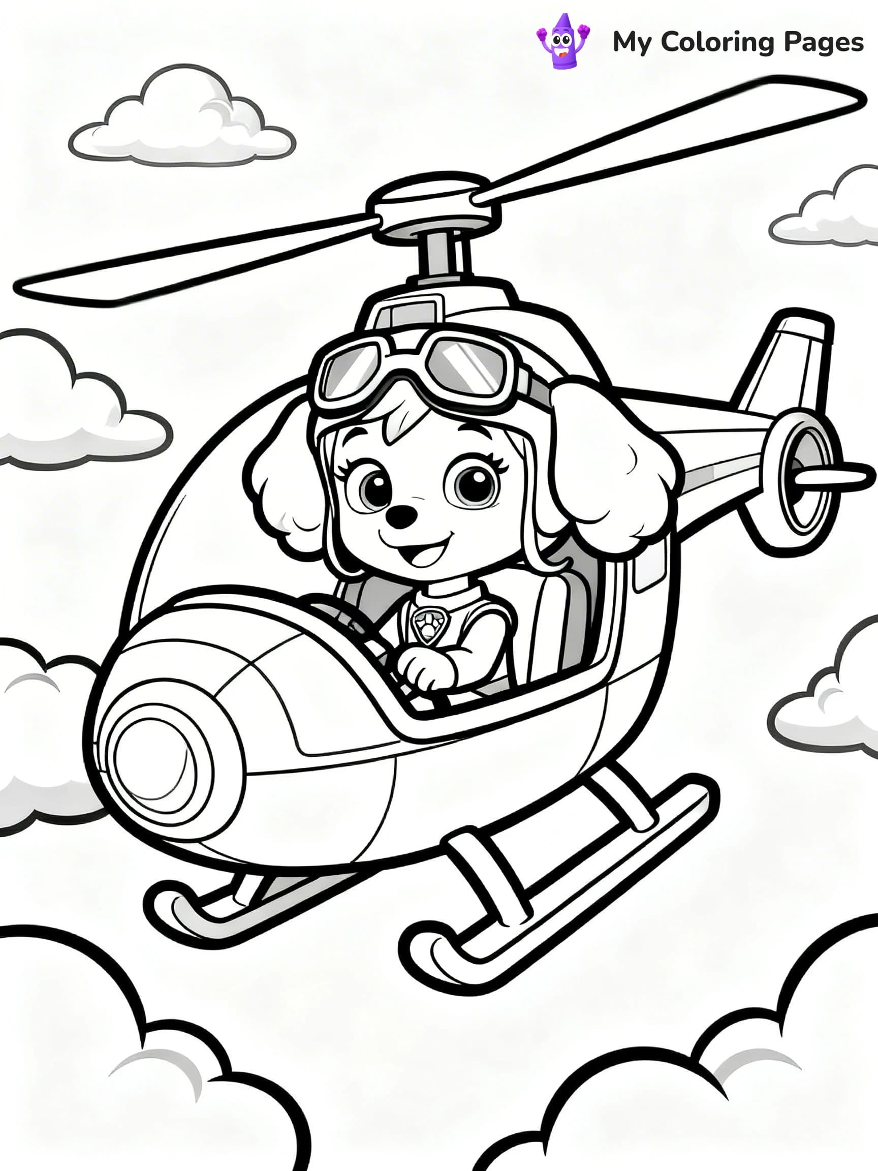 Chase Coloring Pages - 9