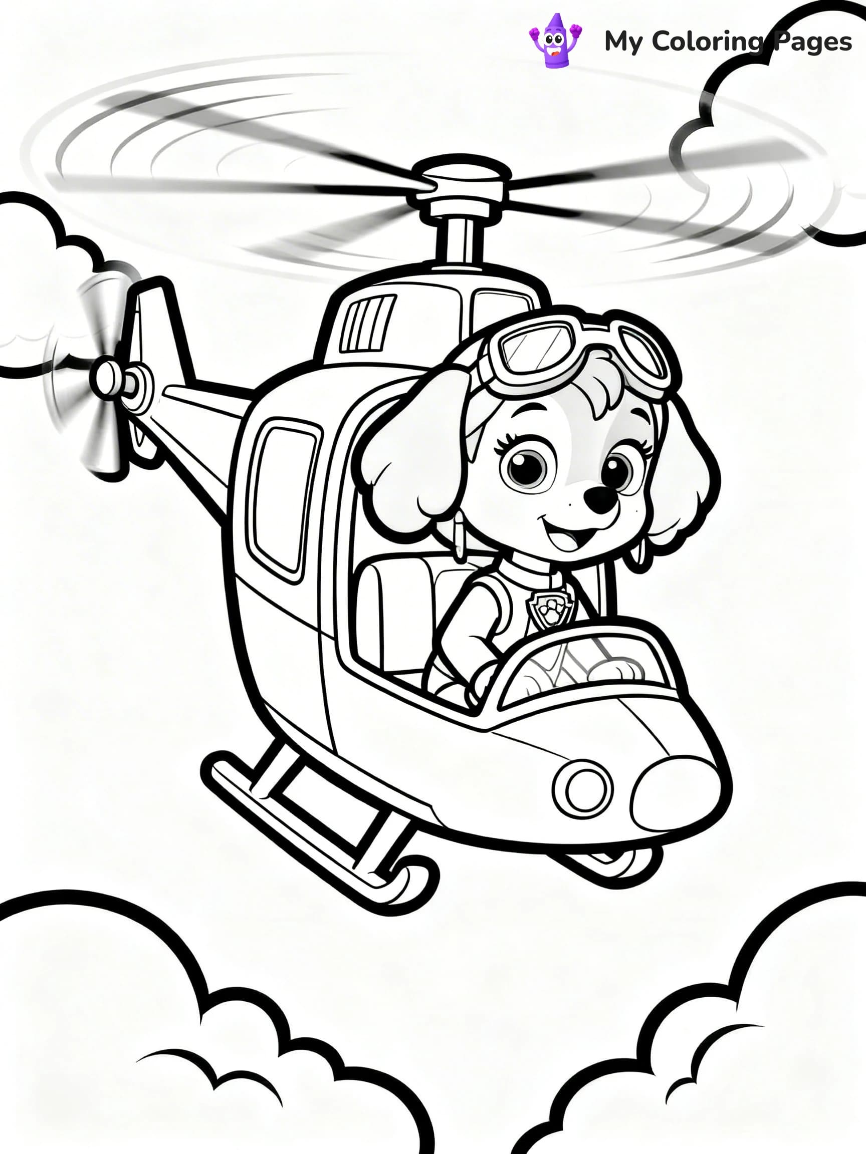 Chase Coloring Pages - 7