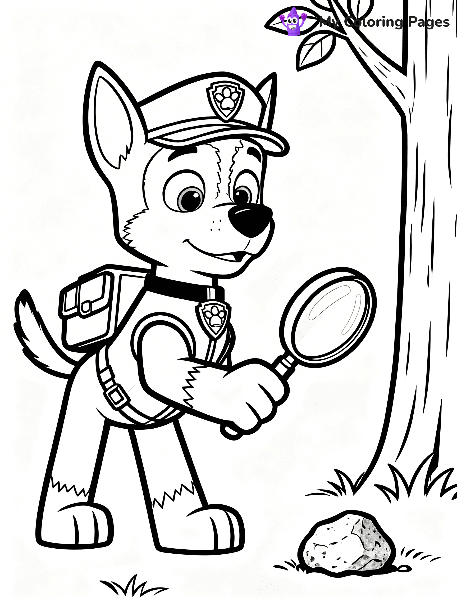 Chase Coloring Pages - 3
