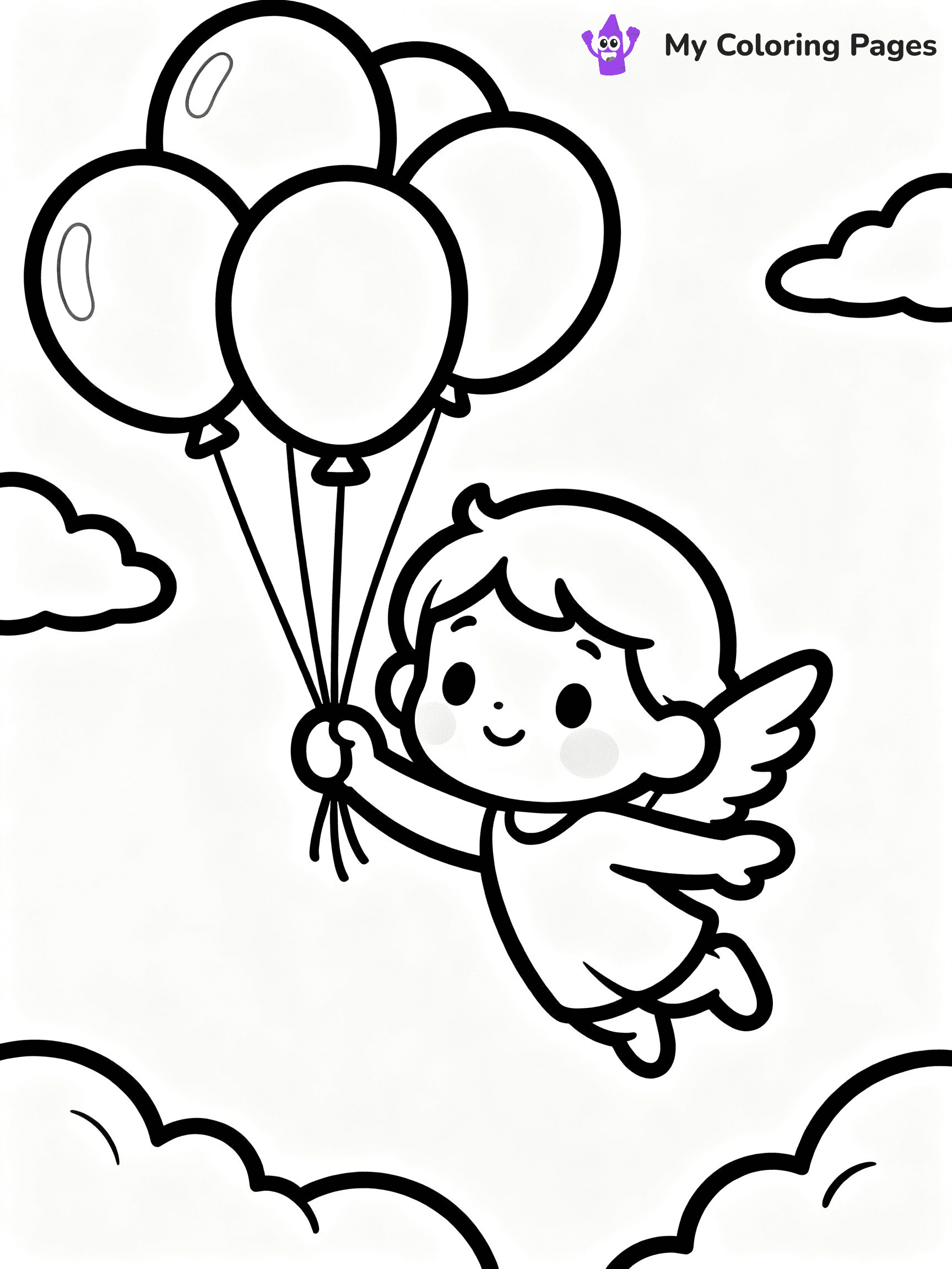Angel Coloring Pages - 41
