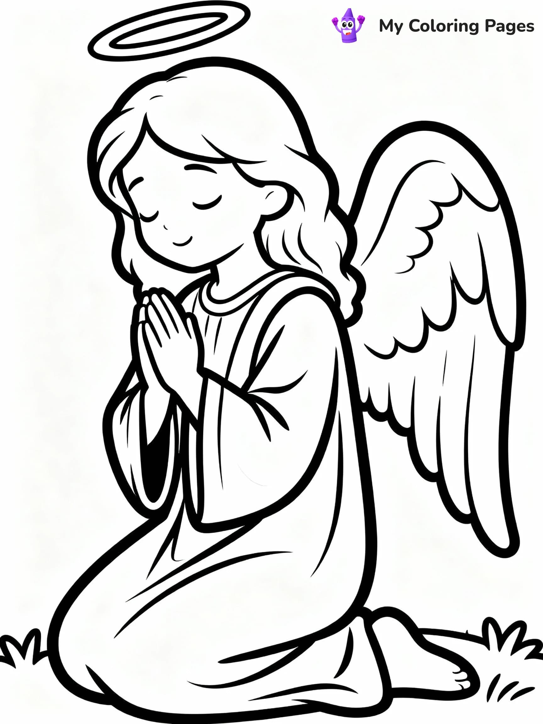 Angel Coloring Pages - 16