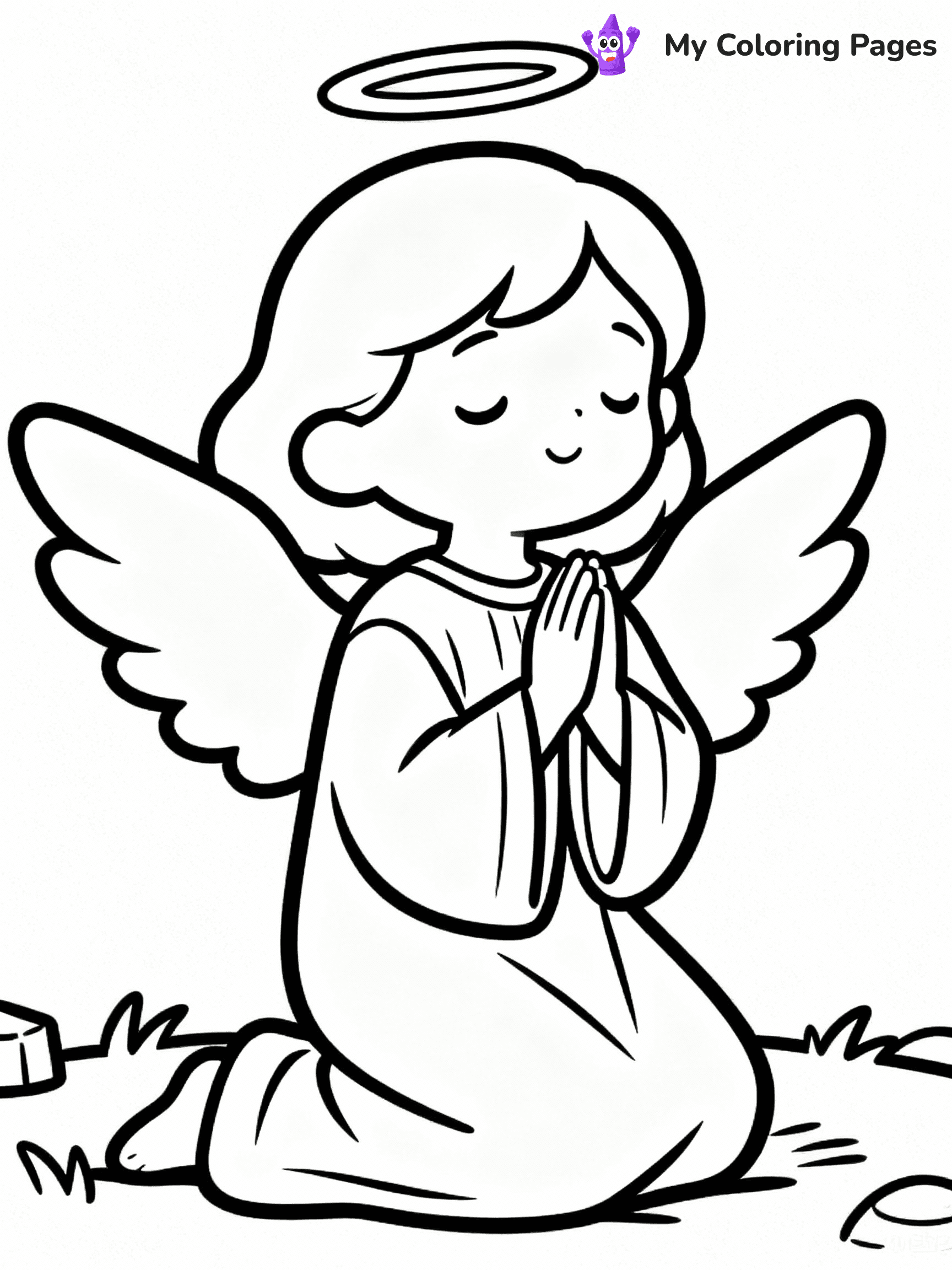 Angel Coloring Pages - 15