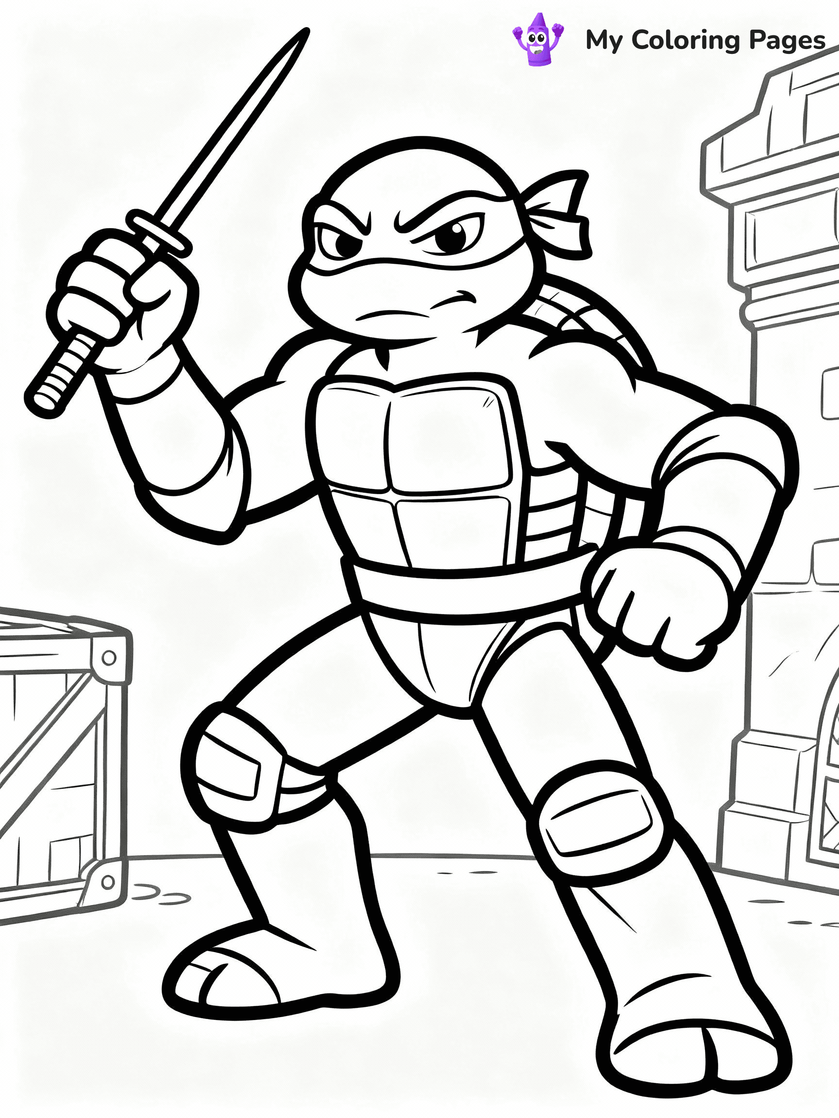 TMNT Coloring Pages - 31