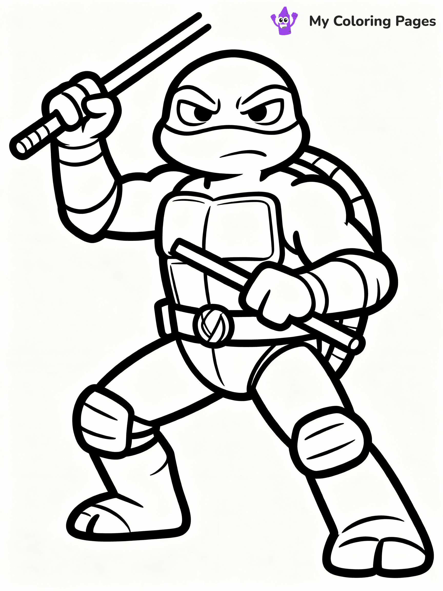 TMNT Coloring Pages - 28