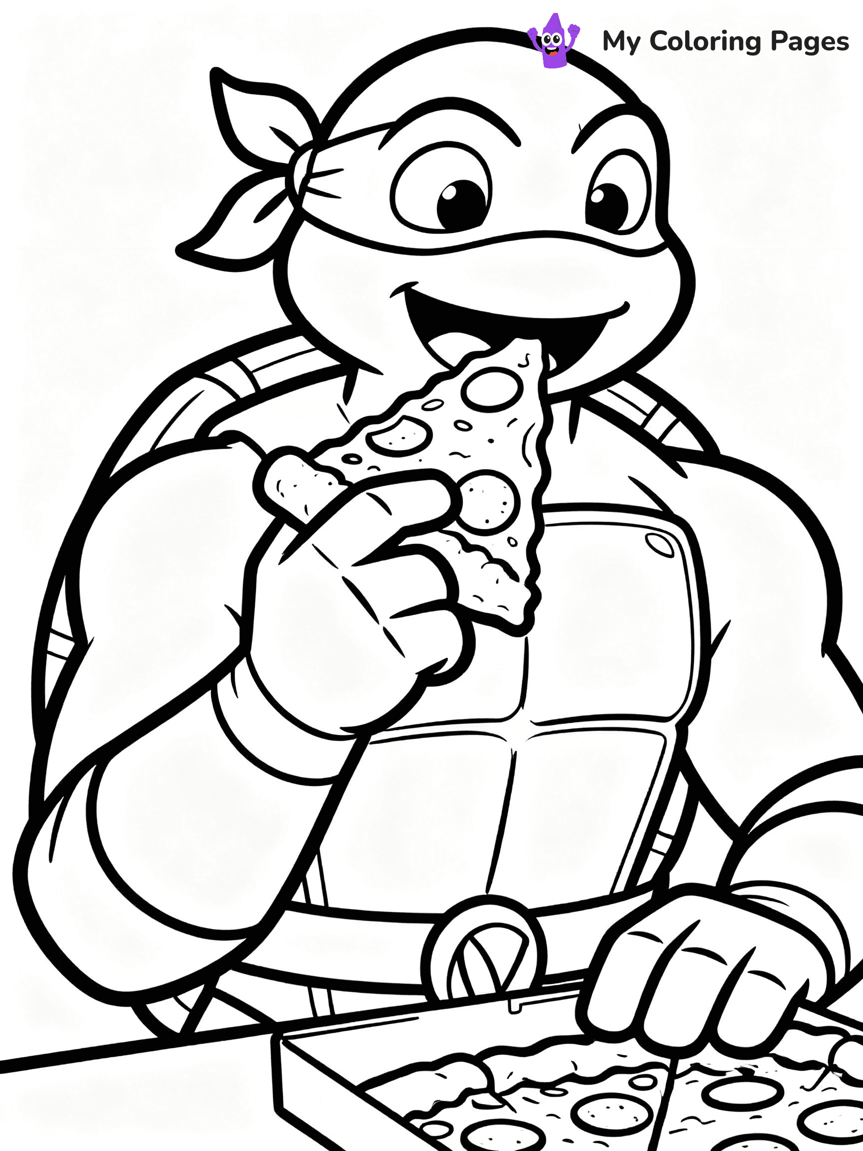 TMNT Coloring Pages - 27