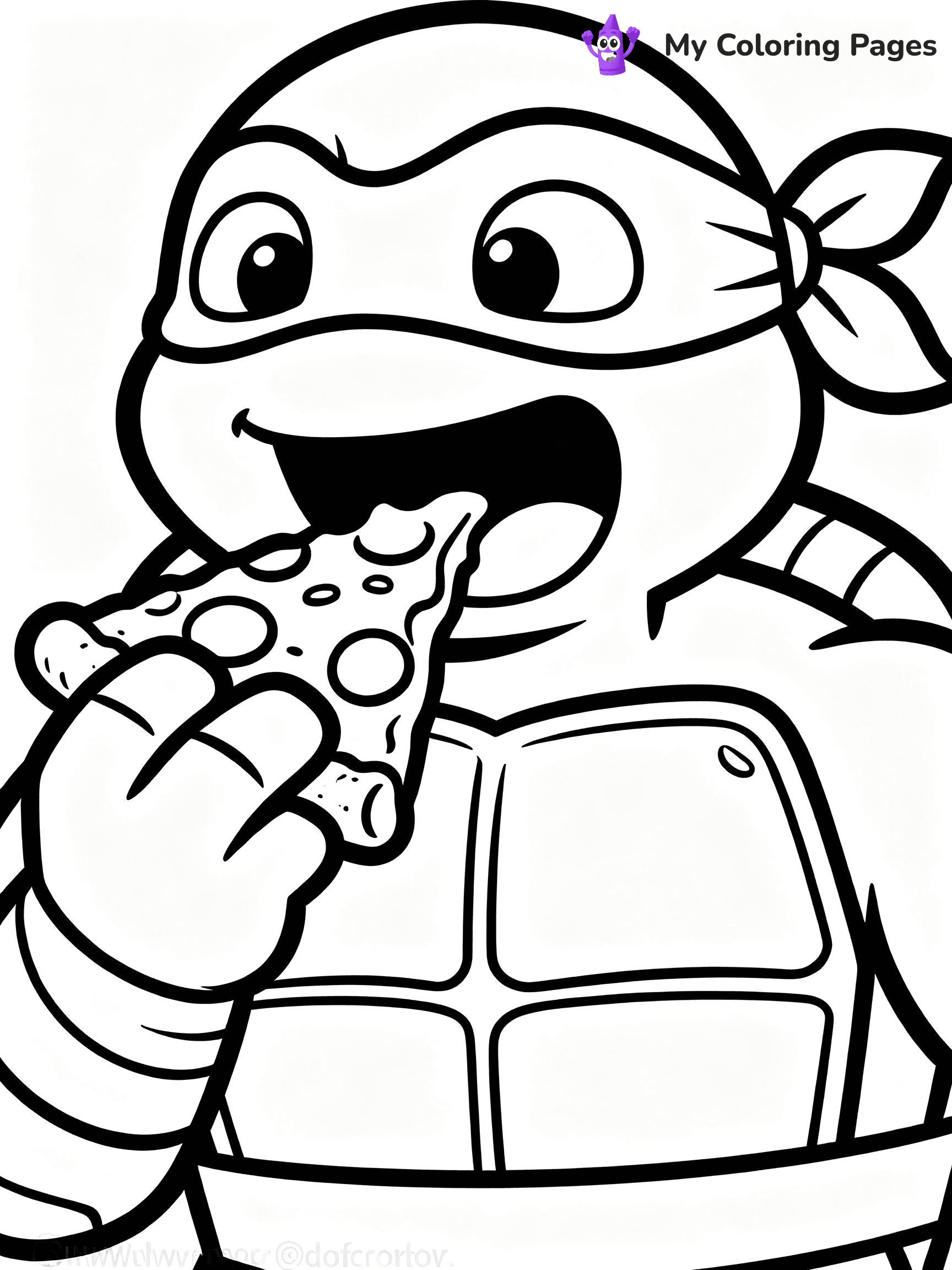 TMNT Coloring Pages - 25
