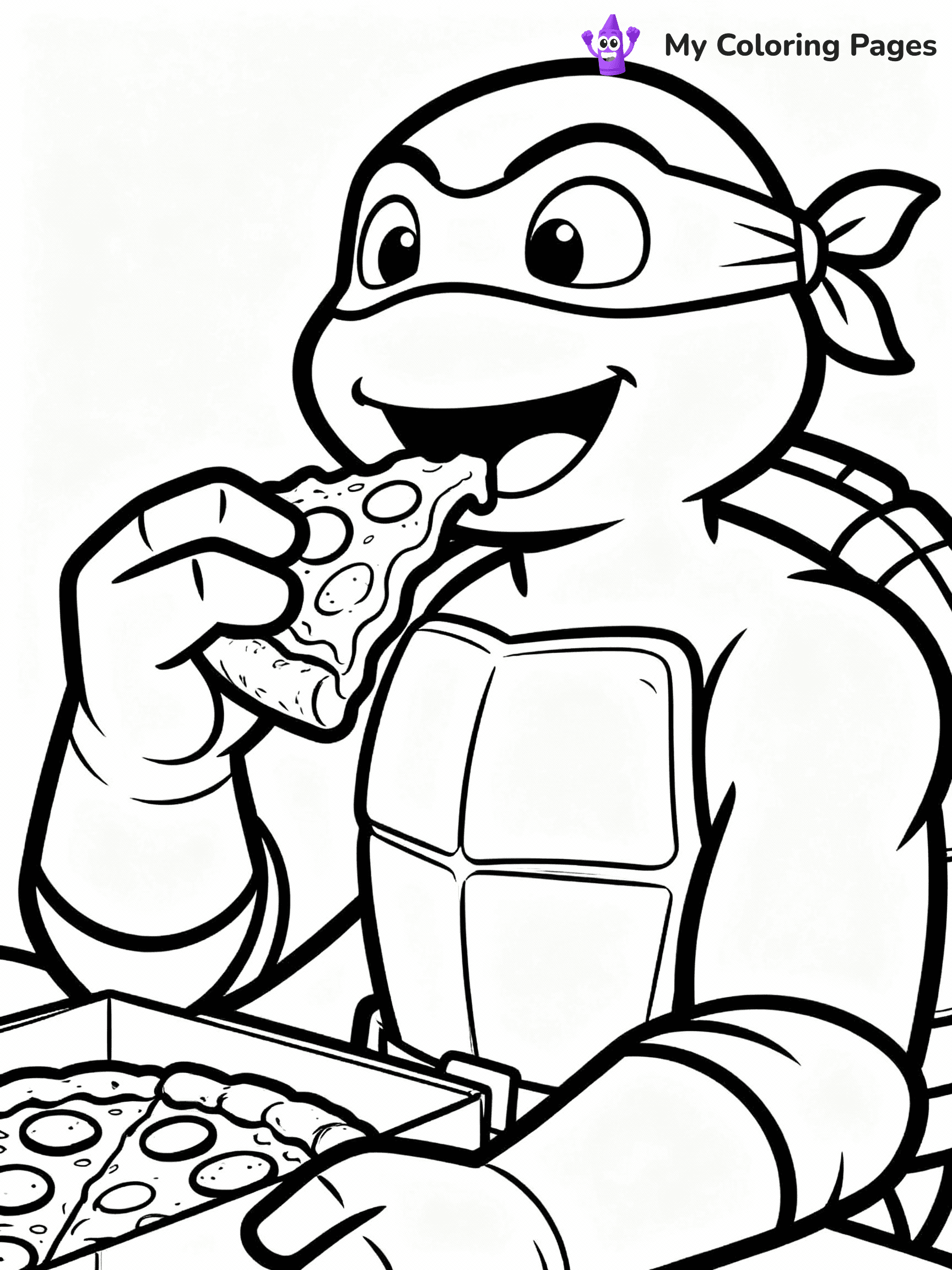 TMNT Coloring Pages - 23