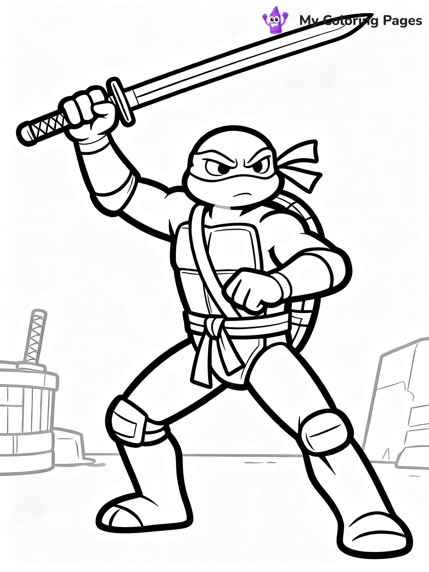 TMNT Coloring Pages - 19