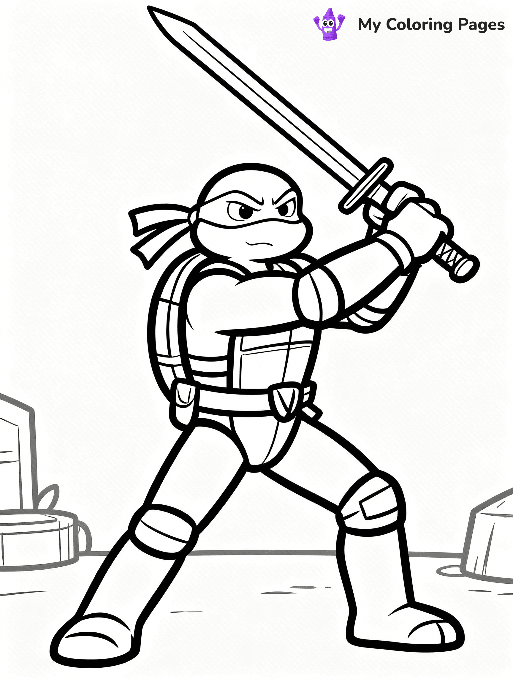 TMNT Coloring Pages - 17