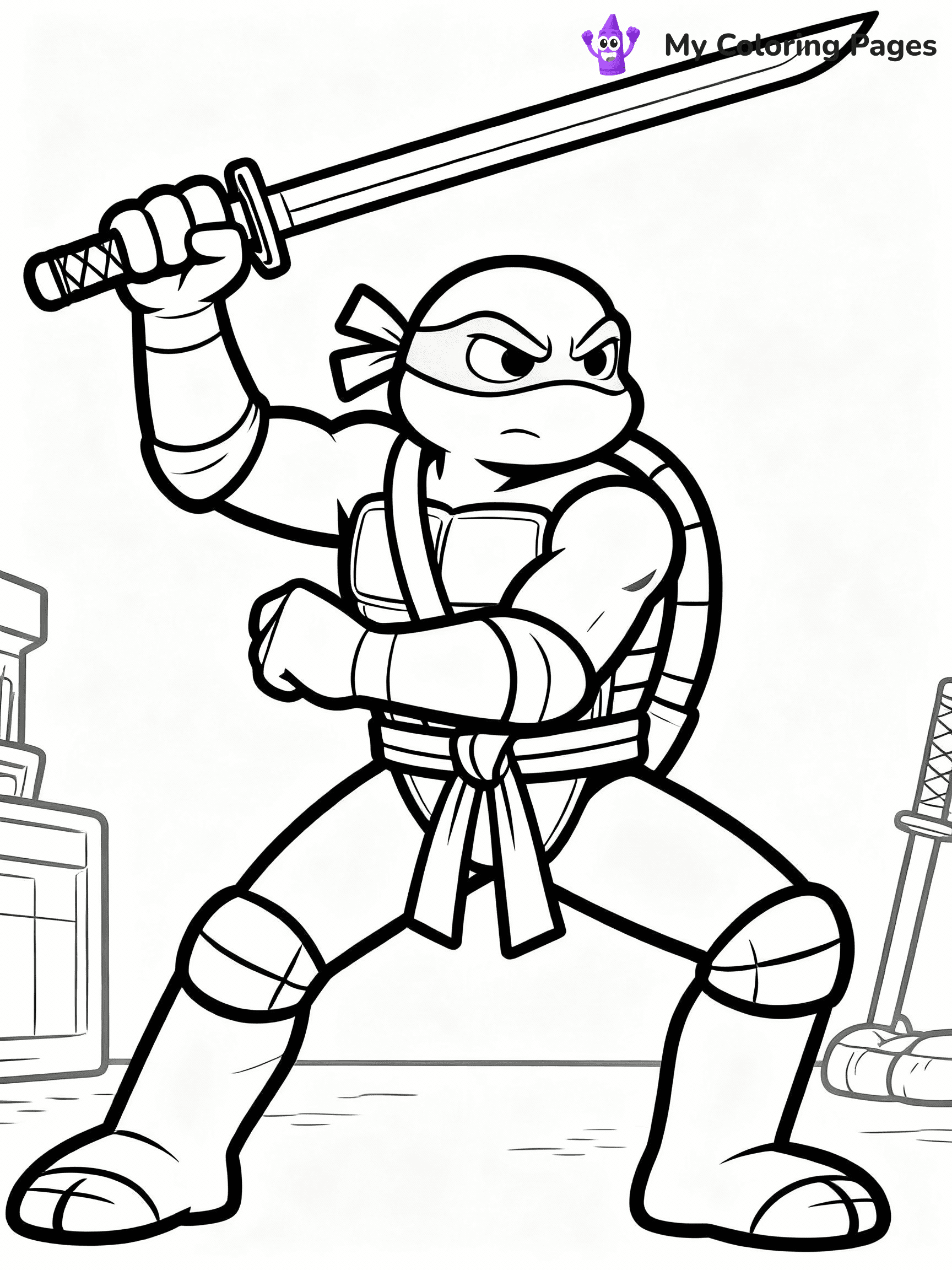 TMNT Coloring Pages - 14
