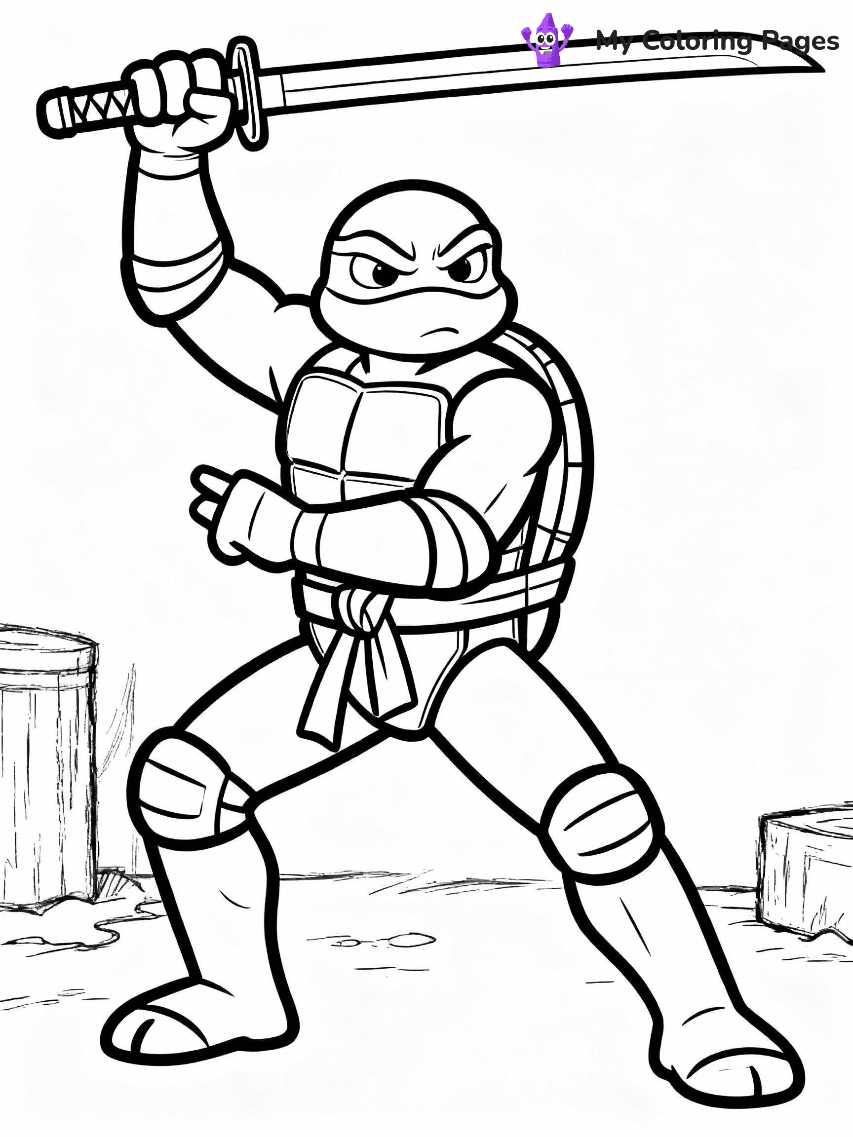 TMNT Coloring Pages - 13
