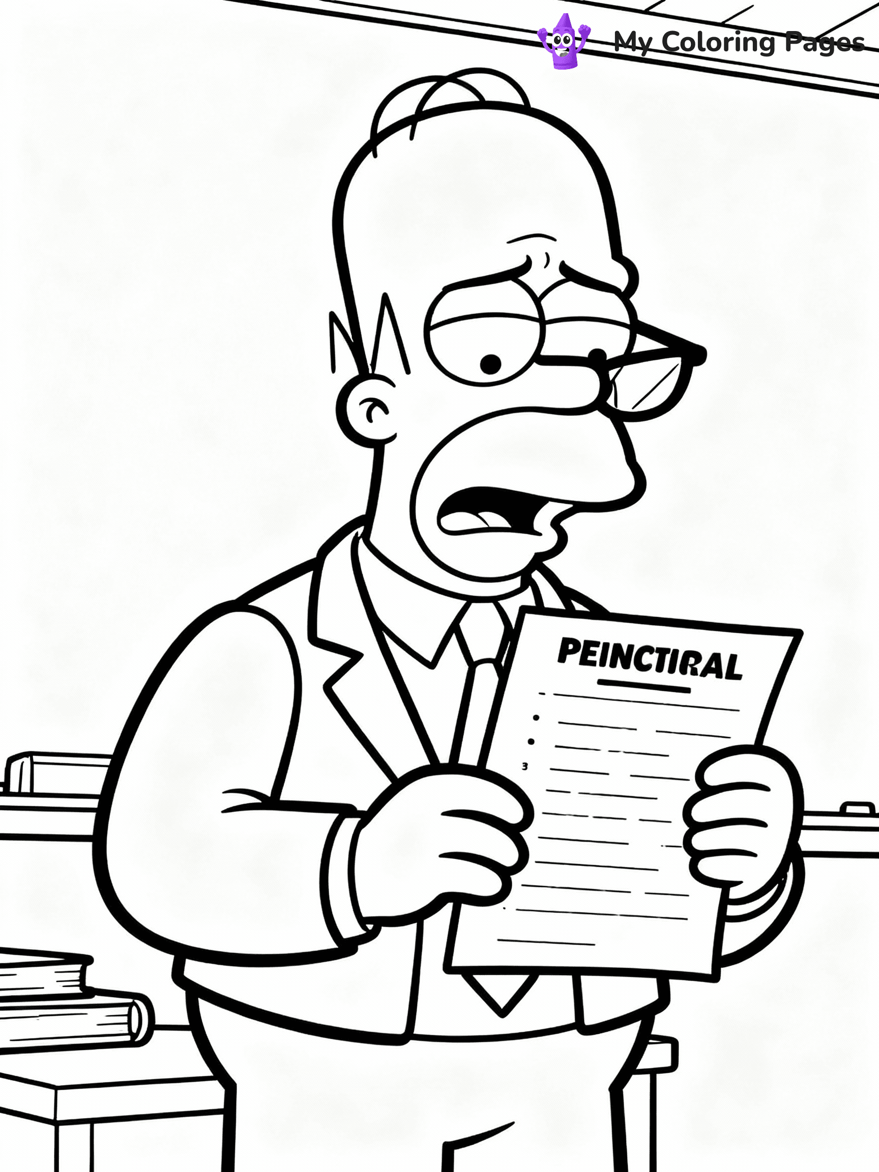 Bart Simpson Coloring Pages - 25