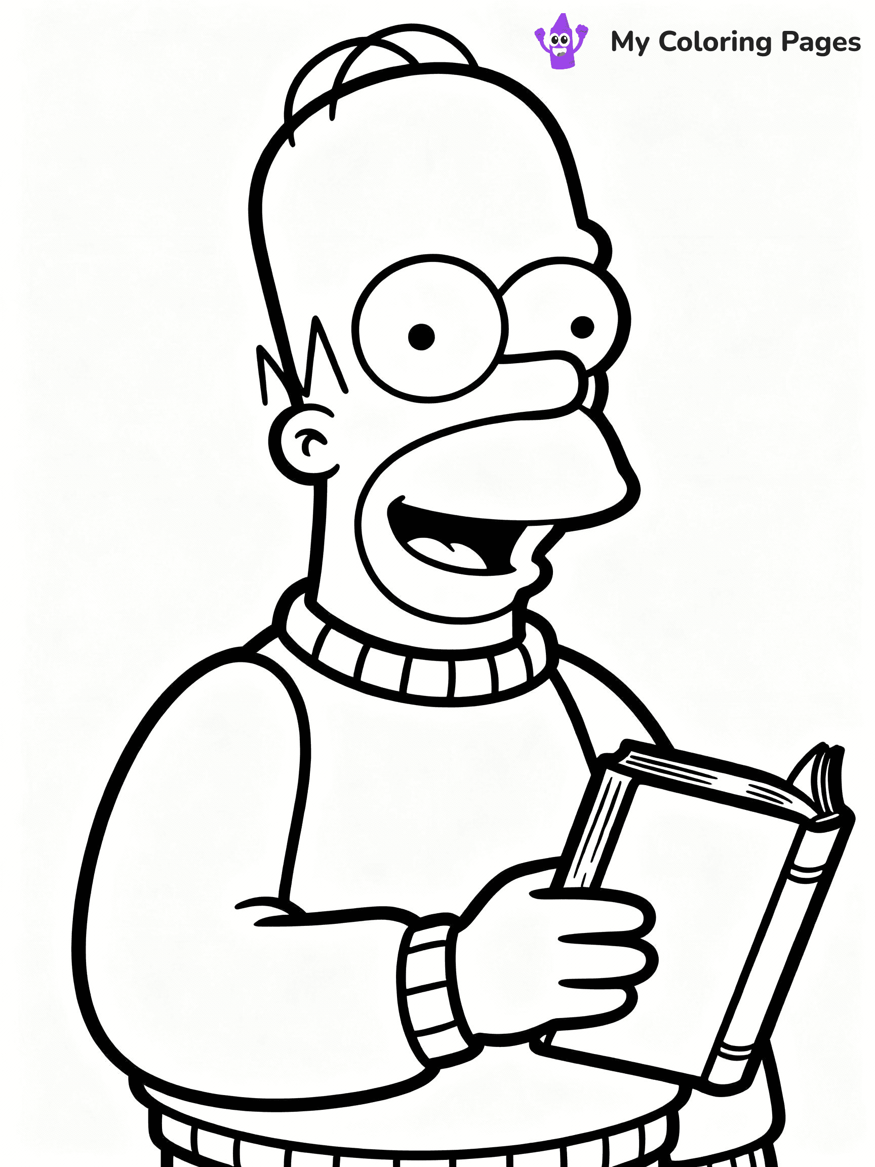 Bart Simpson Coloring Pages - 24