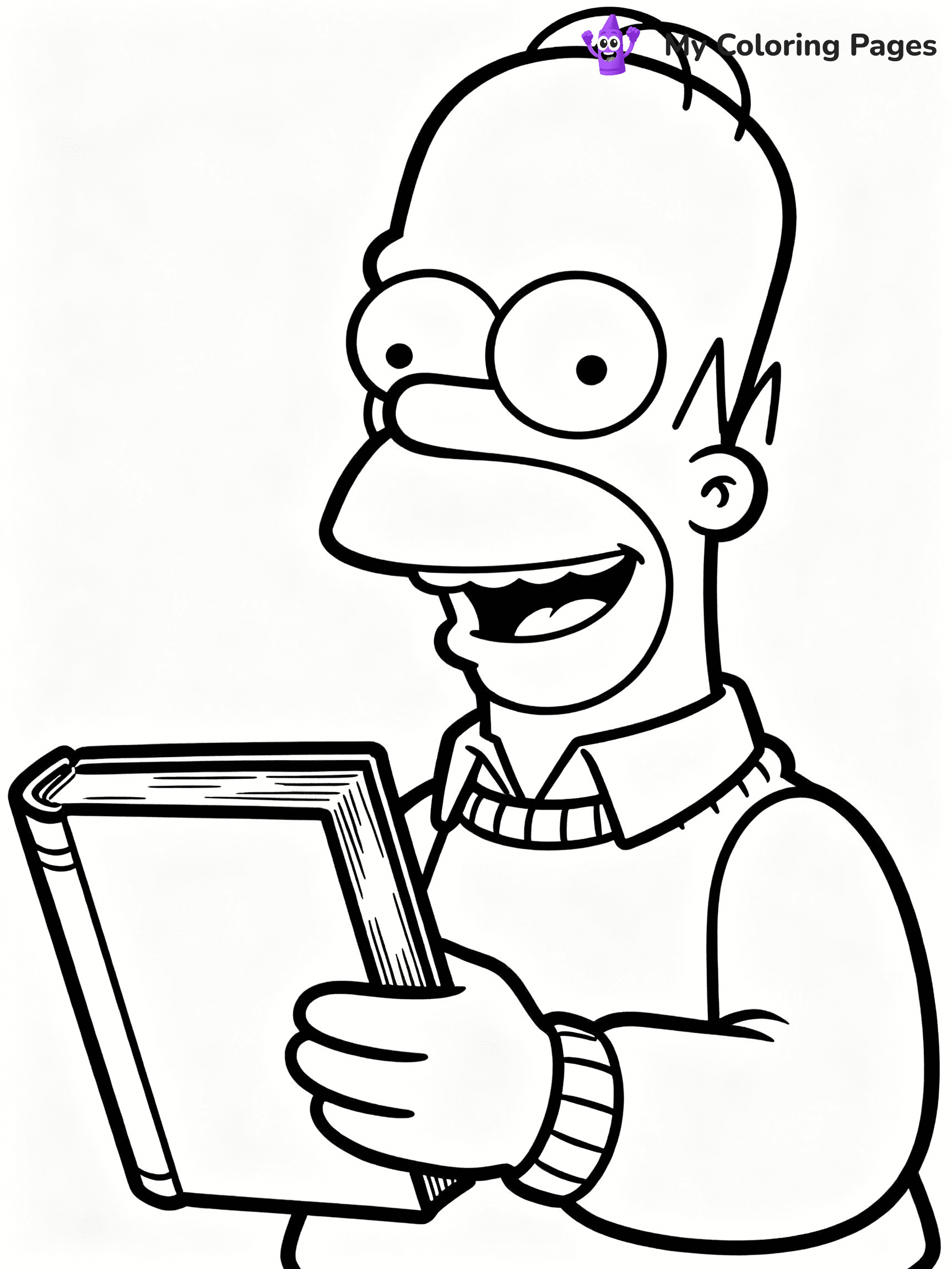 Bart Simpson Coloring Pages - 23