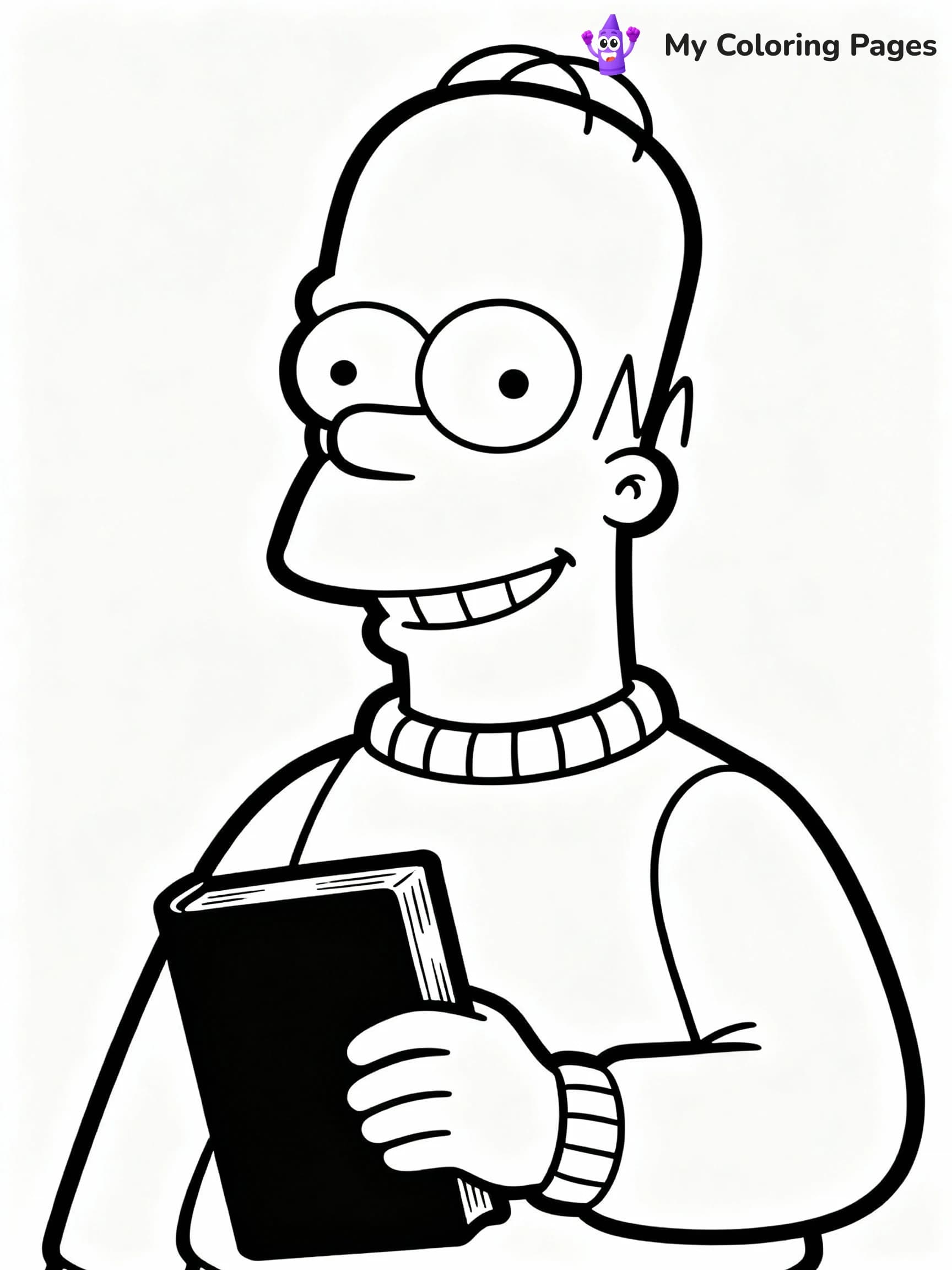 Bart Simpson Coloring Pages - 22