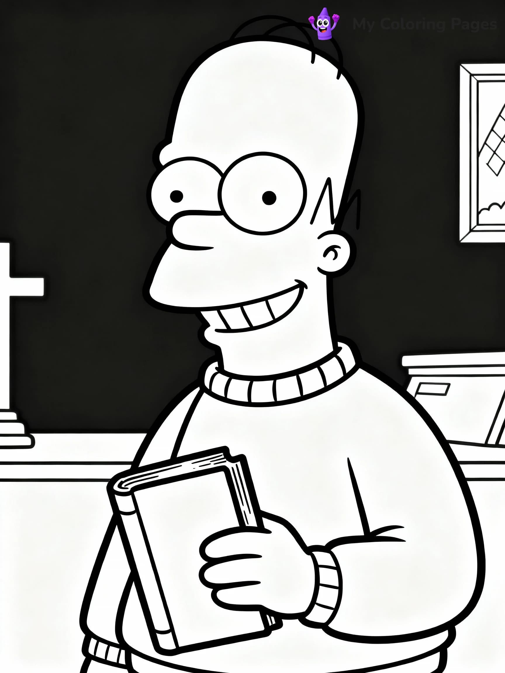 Bart Simpson Coloring Pages - 21