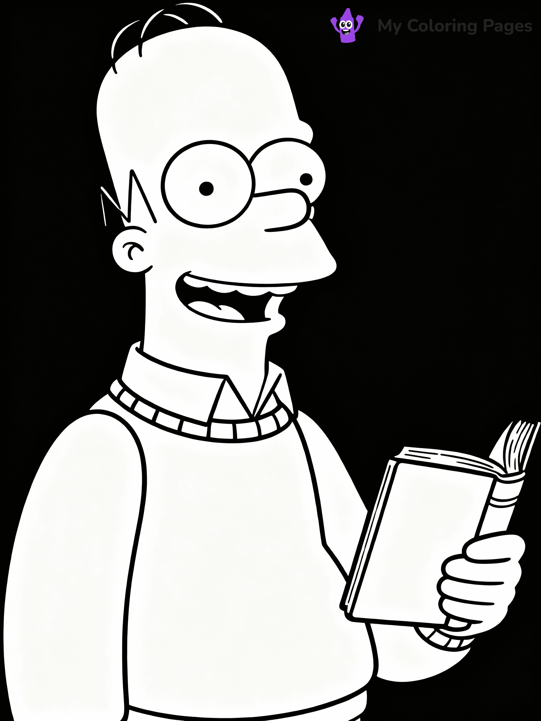 Bart Simpson Coloring Pages - 19