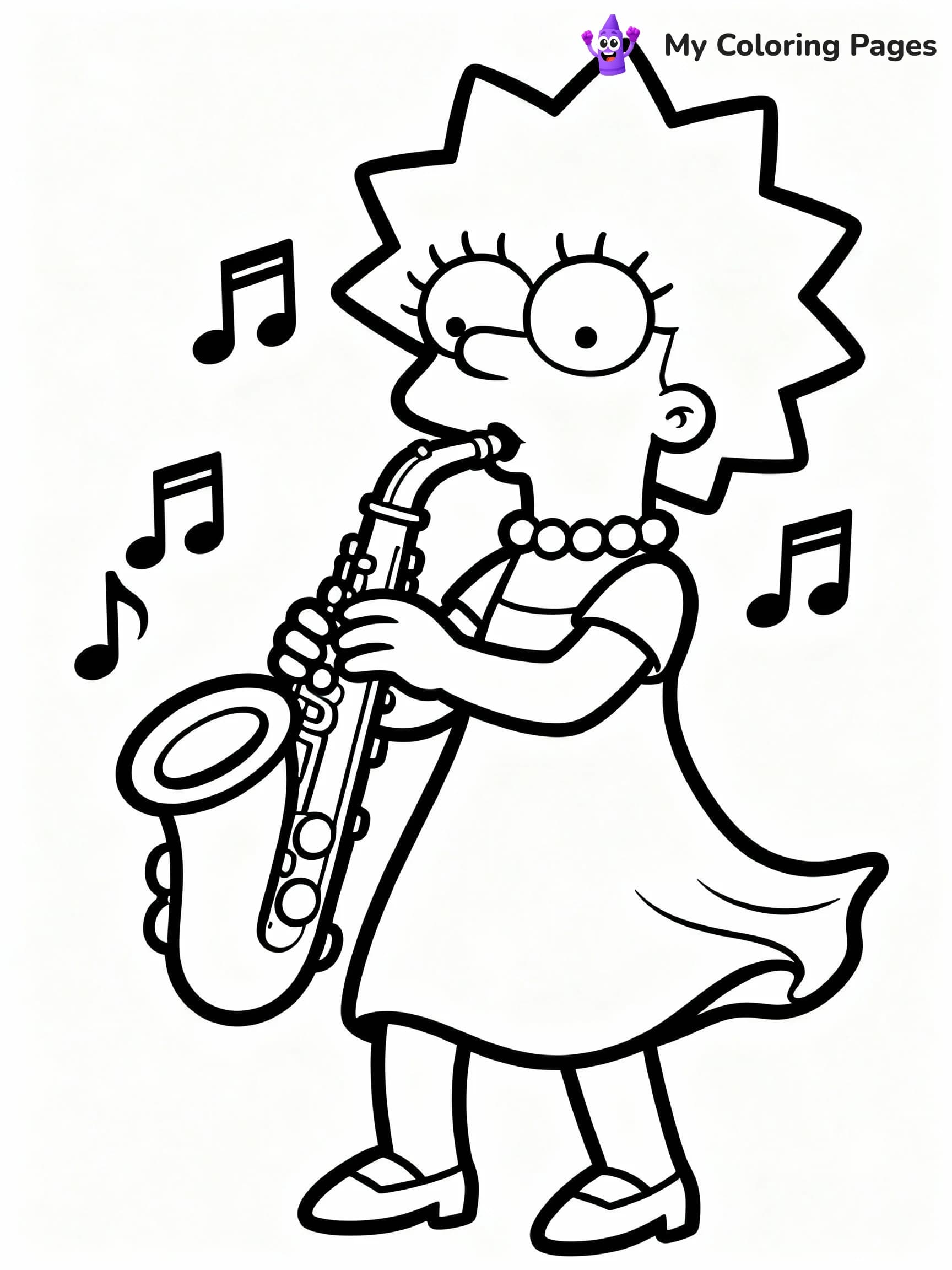 Bart Simpson Coloring Pages - 12
