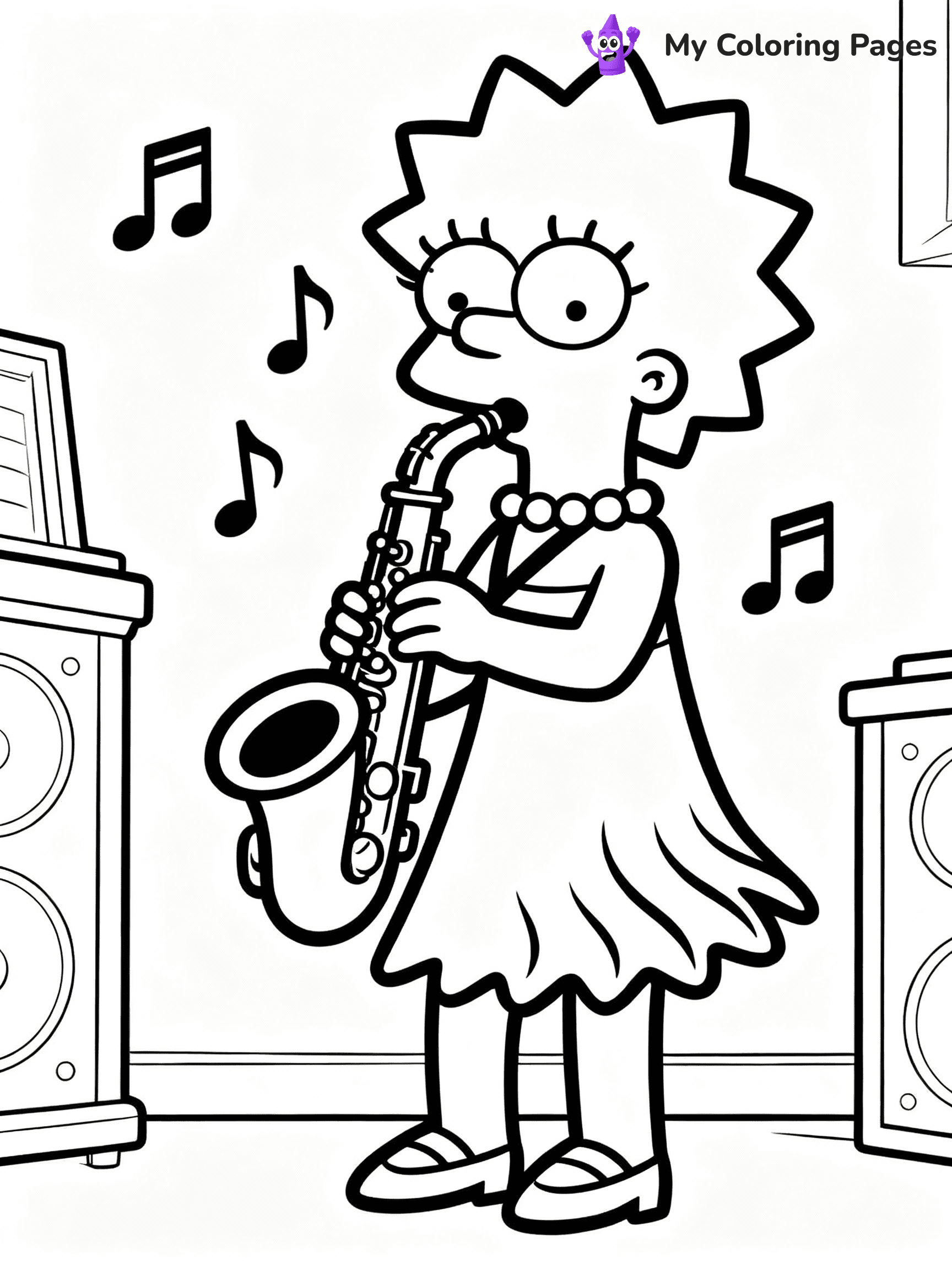 Bart Simpson Coloring Pages - 11