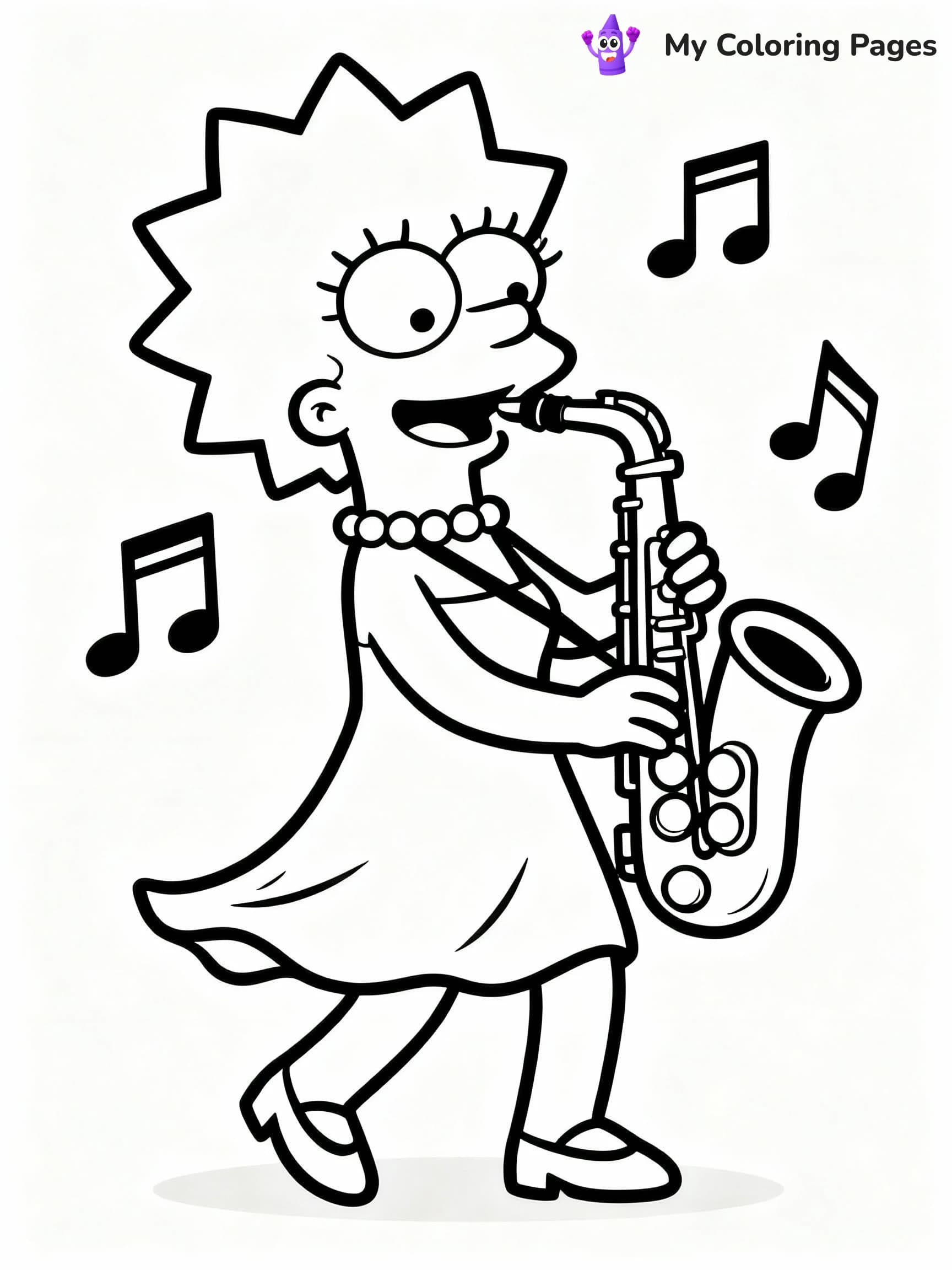 Bart Simpson Coloring Pages - 10