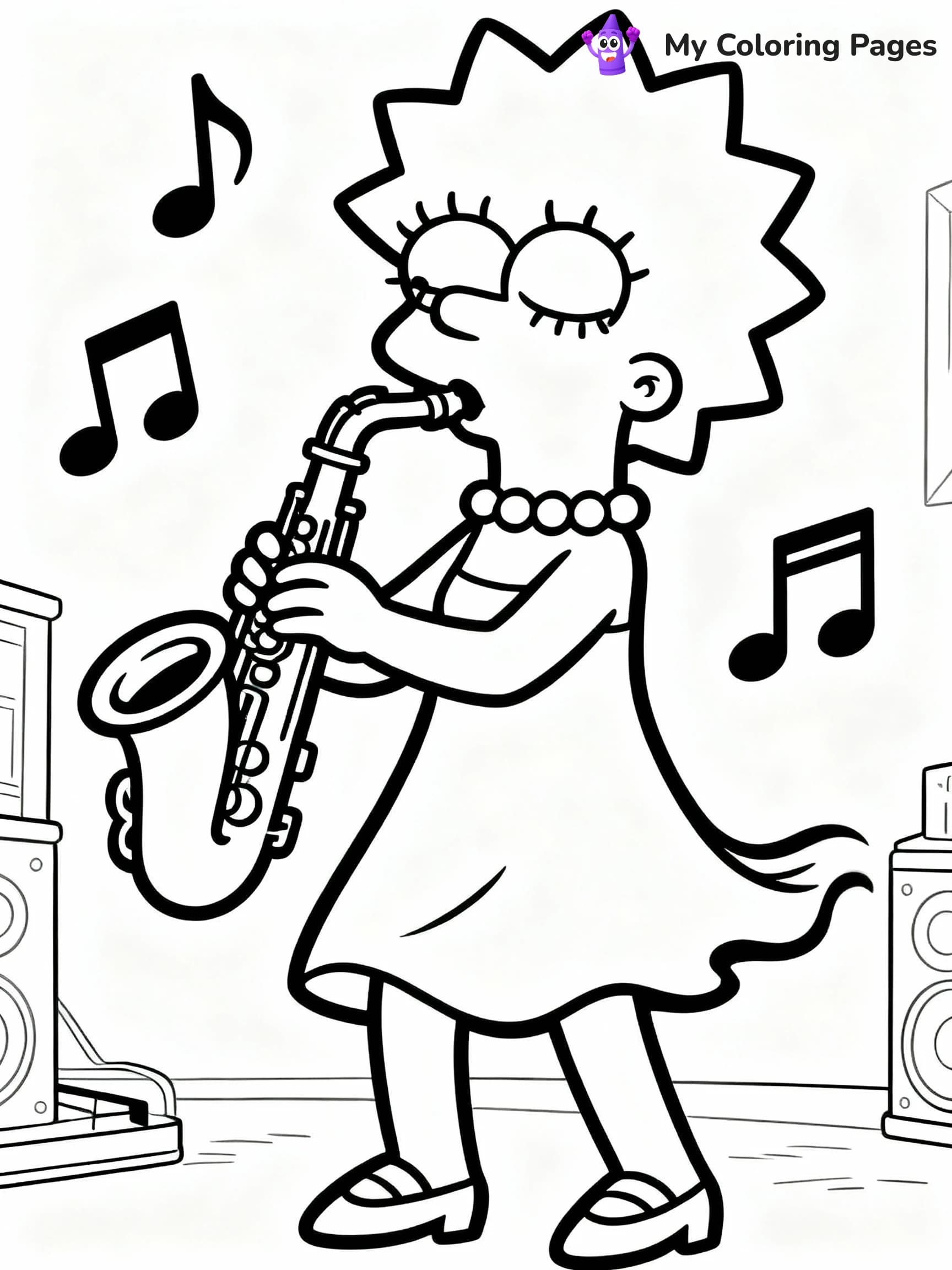 Bart Simpson Coloring Pages - 9
