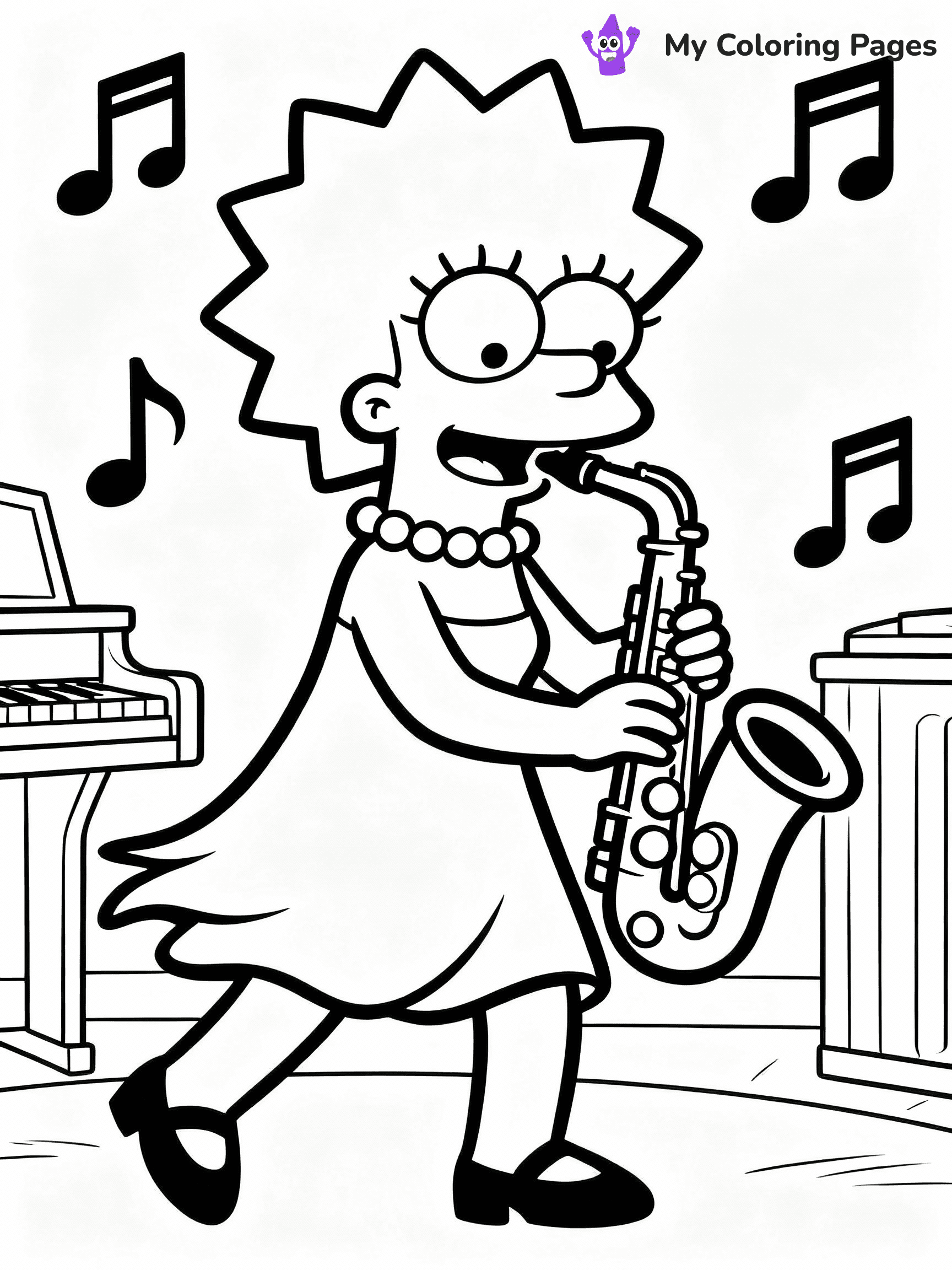 Bart Simpson Coloring Pages - 8